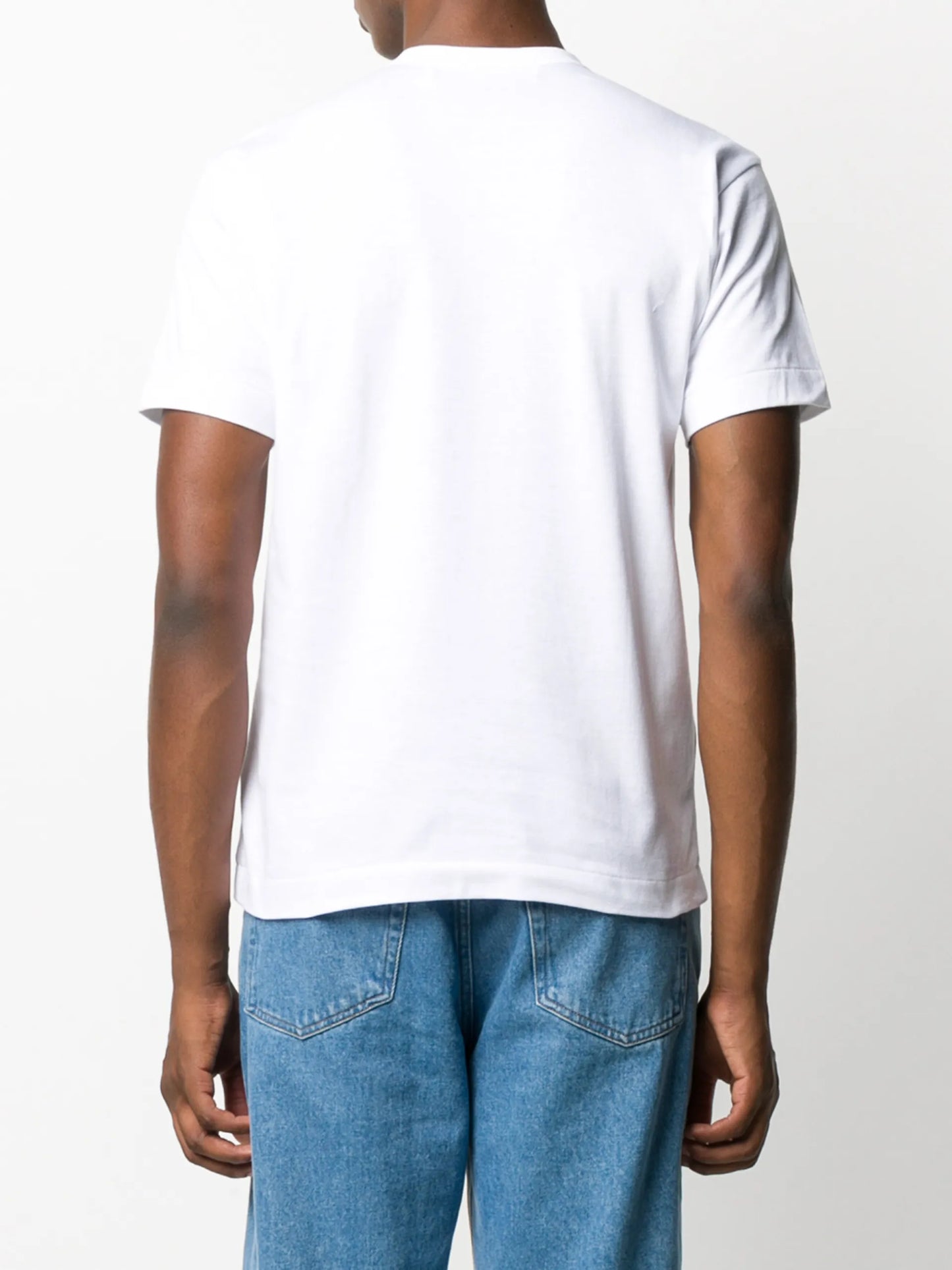 Comme Des Garçons Play Applique Logo T-shirt - vue 4 - Comme Des Garçons Play