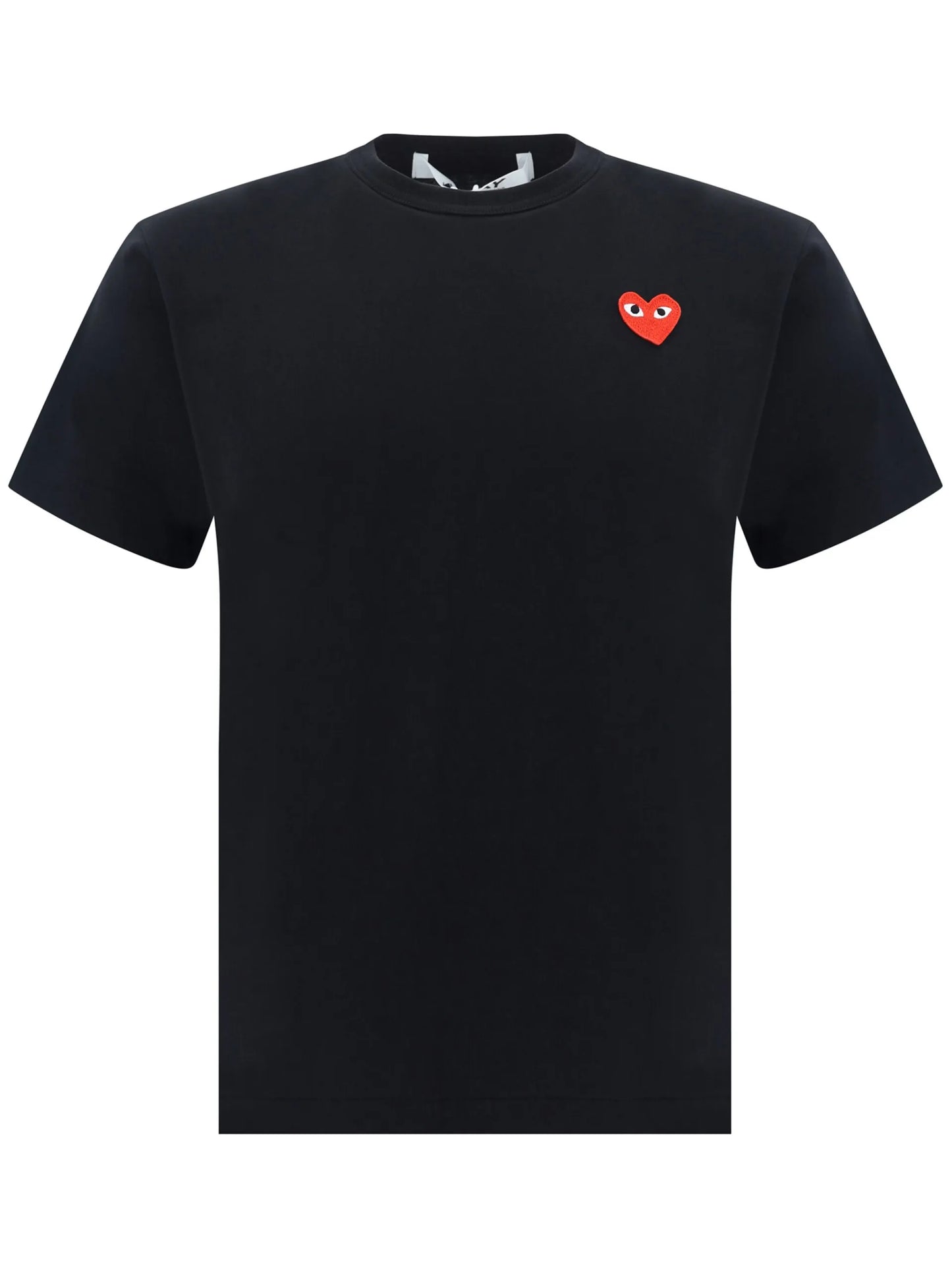 Comme Des Garçons Play Heart-patch Cotton T-shirt AXT108051 Vue 1