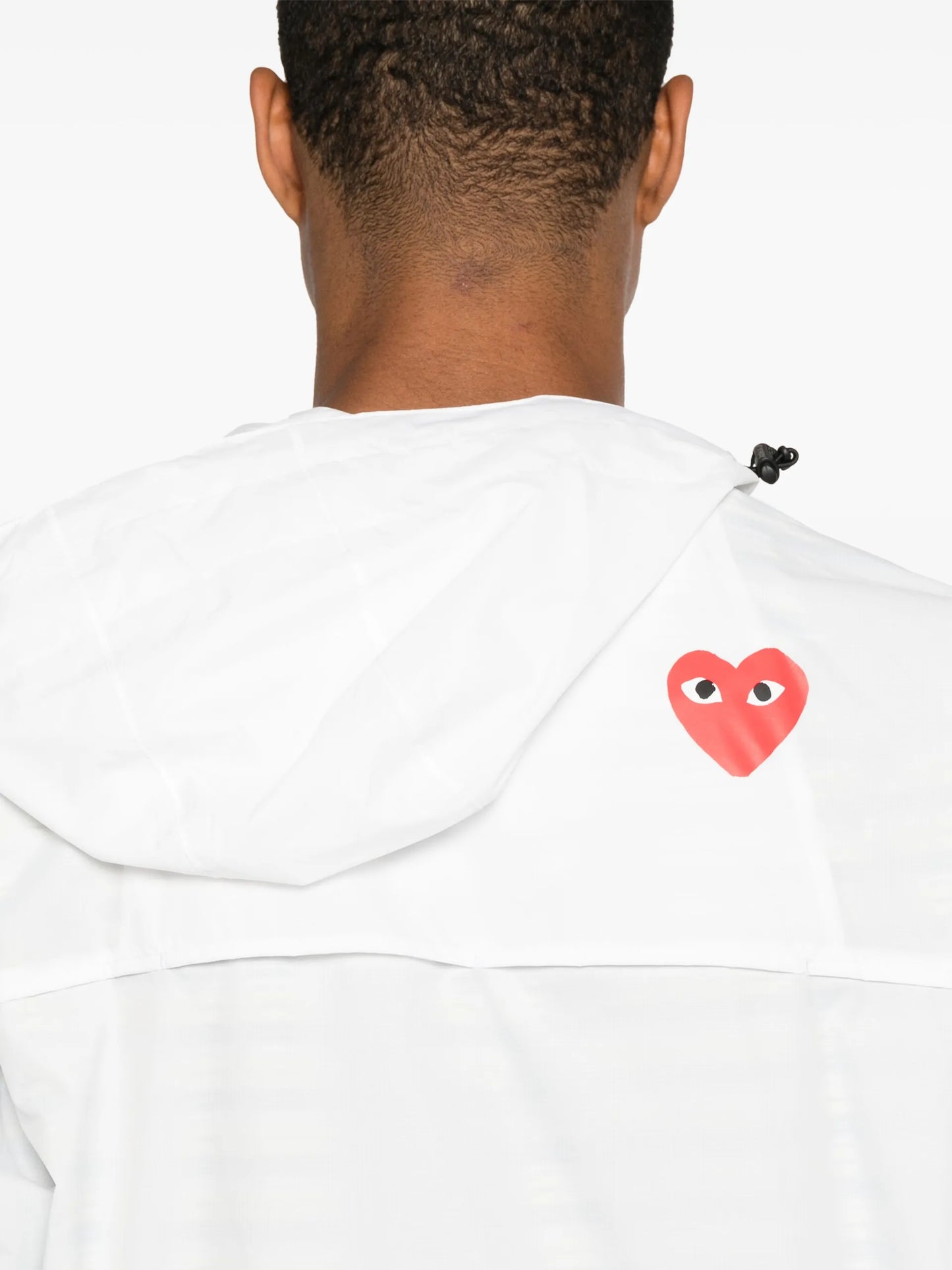 Comme Des Garçons Play X K-Way Heart-patch Lightweight Jacket AZJ501051 Vue 6