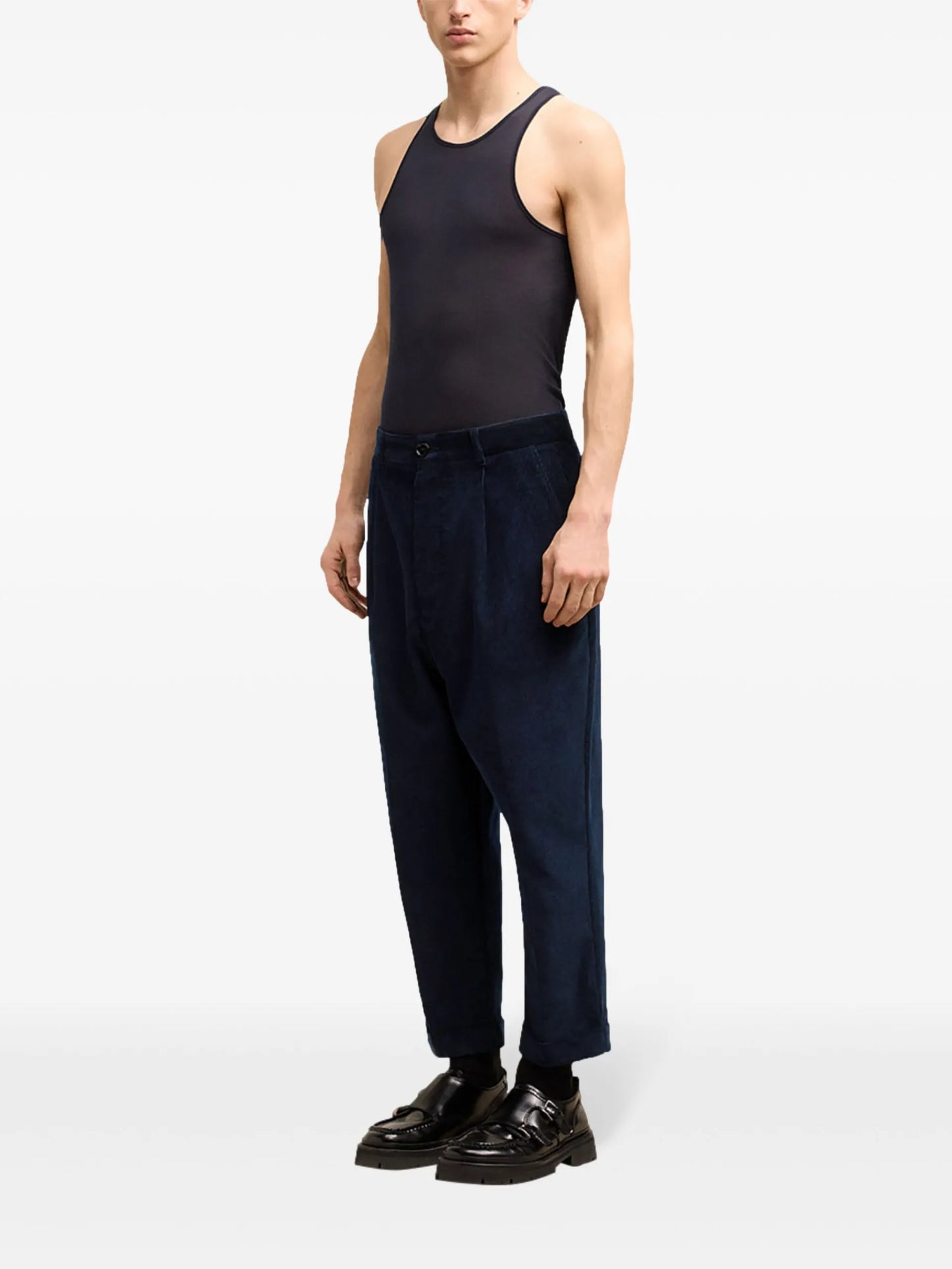 AMI Paris Tapered-leg Trousers - detail - AMI Paris
