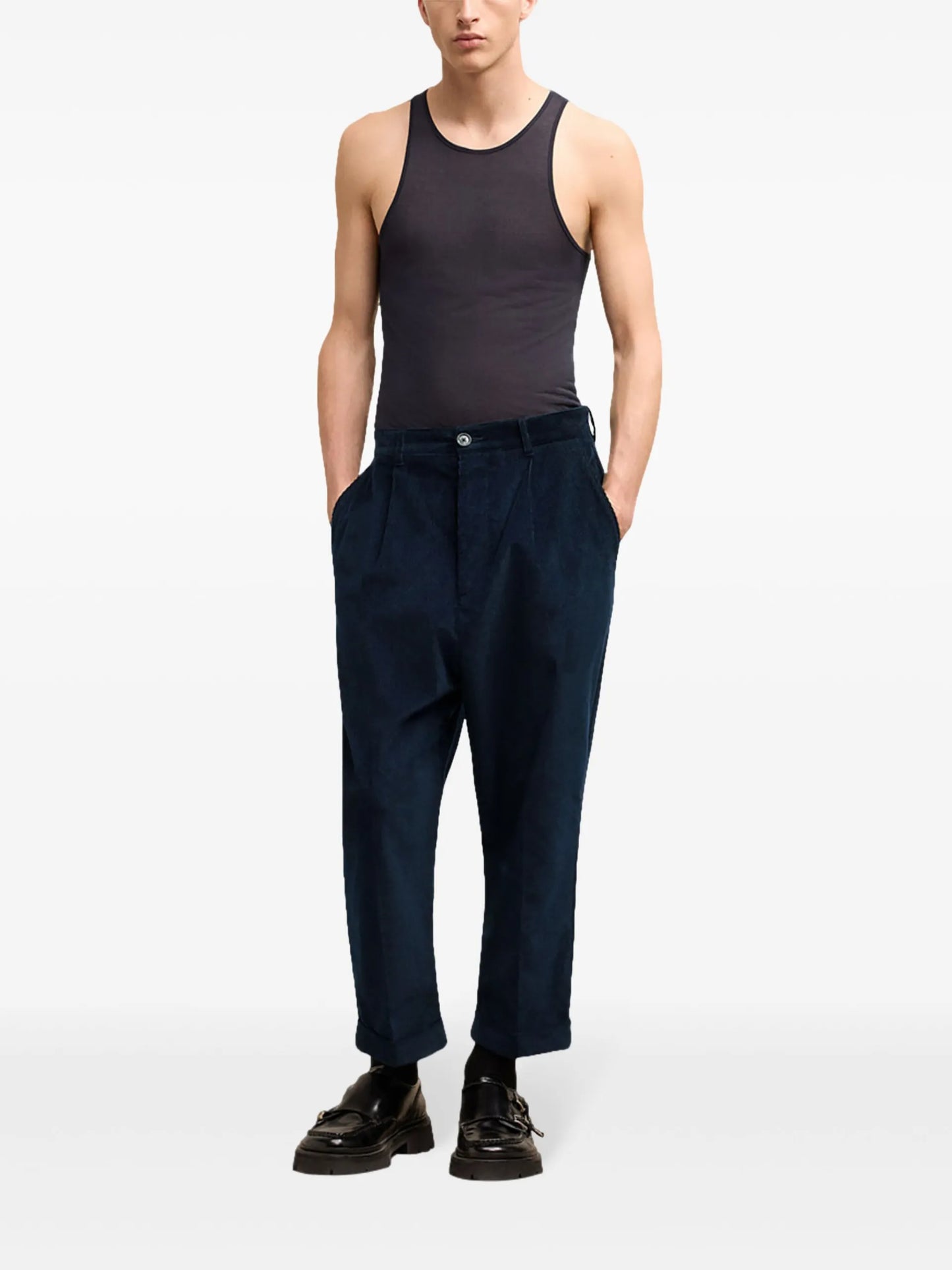 AMI Paris Tapered-leg Trousers - vue arriere - AMI Paris