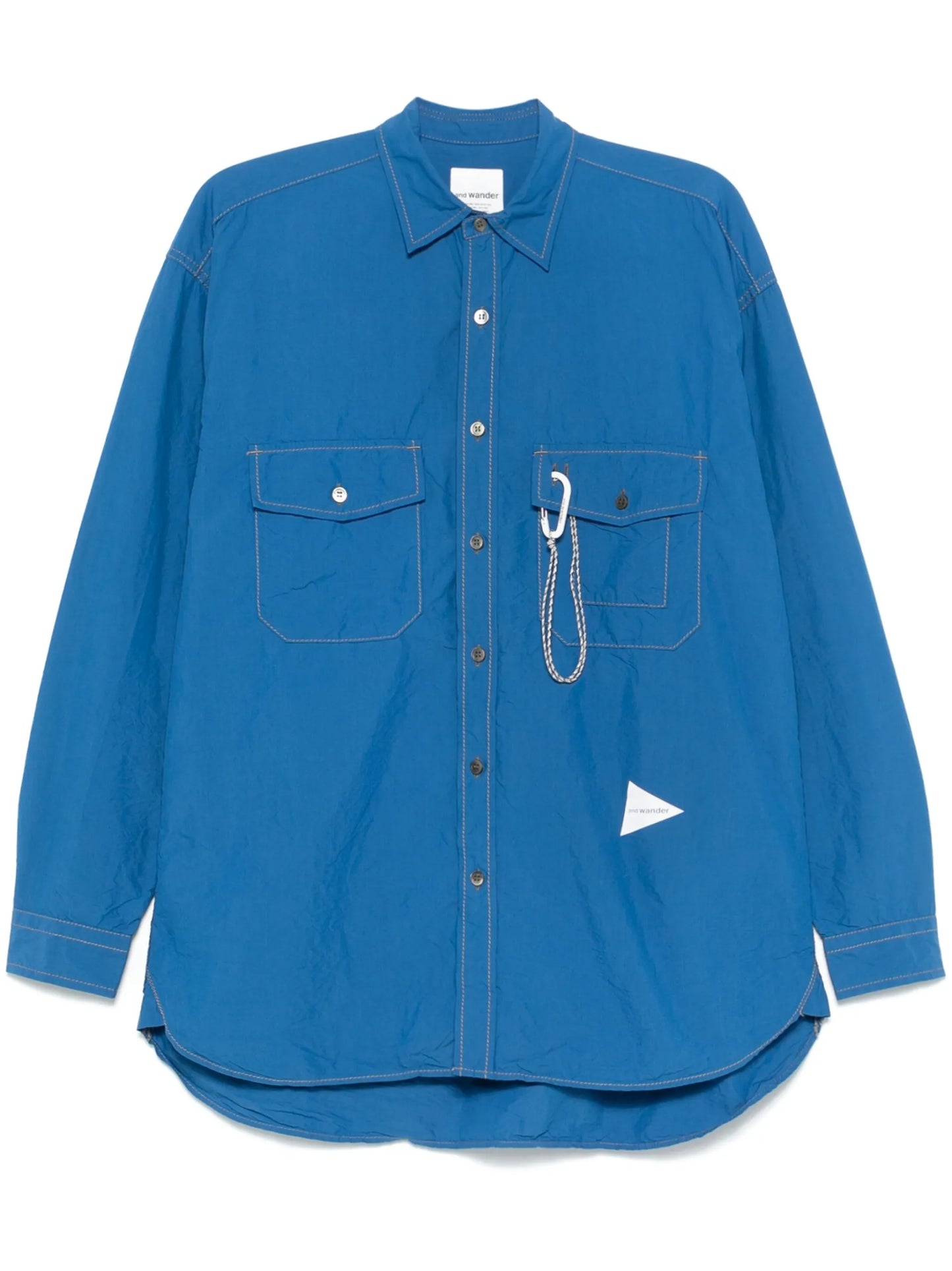 And Wander Cordura Typewriter Shirt 5744283175 Vue 1