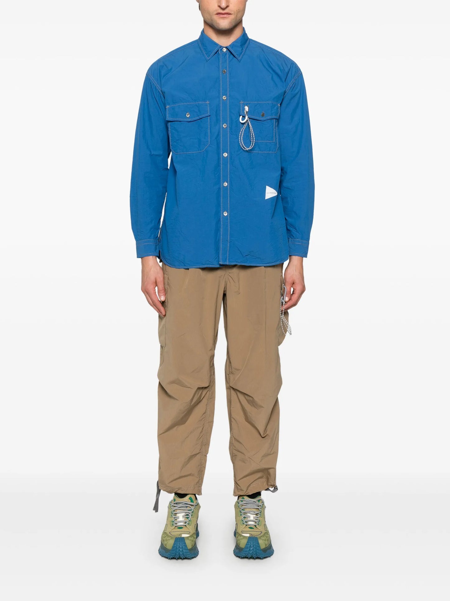 And Wander Cordura Typewriter Shirt 5744283175 Vue 2