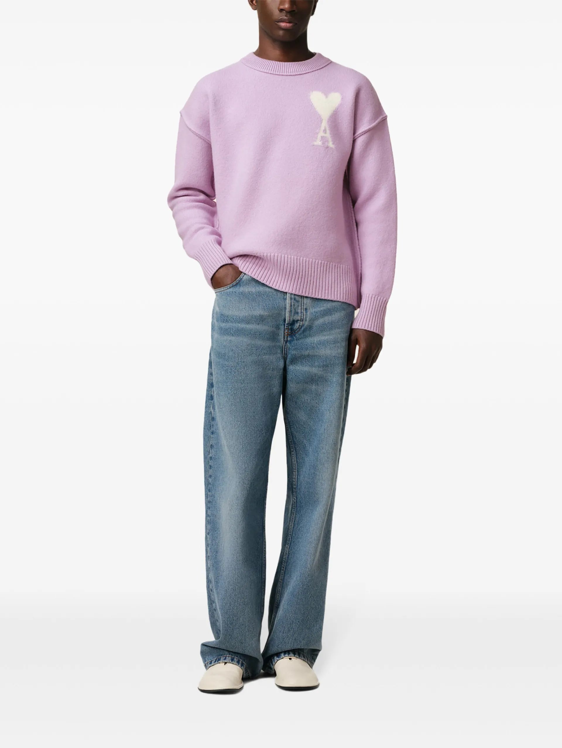 AMI Paris Ami De Coeur Sweater