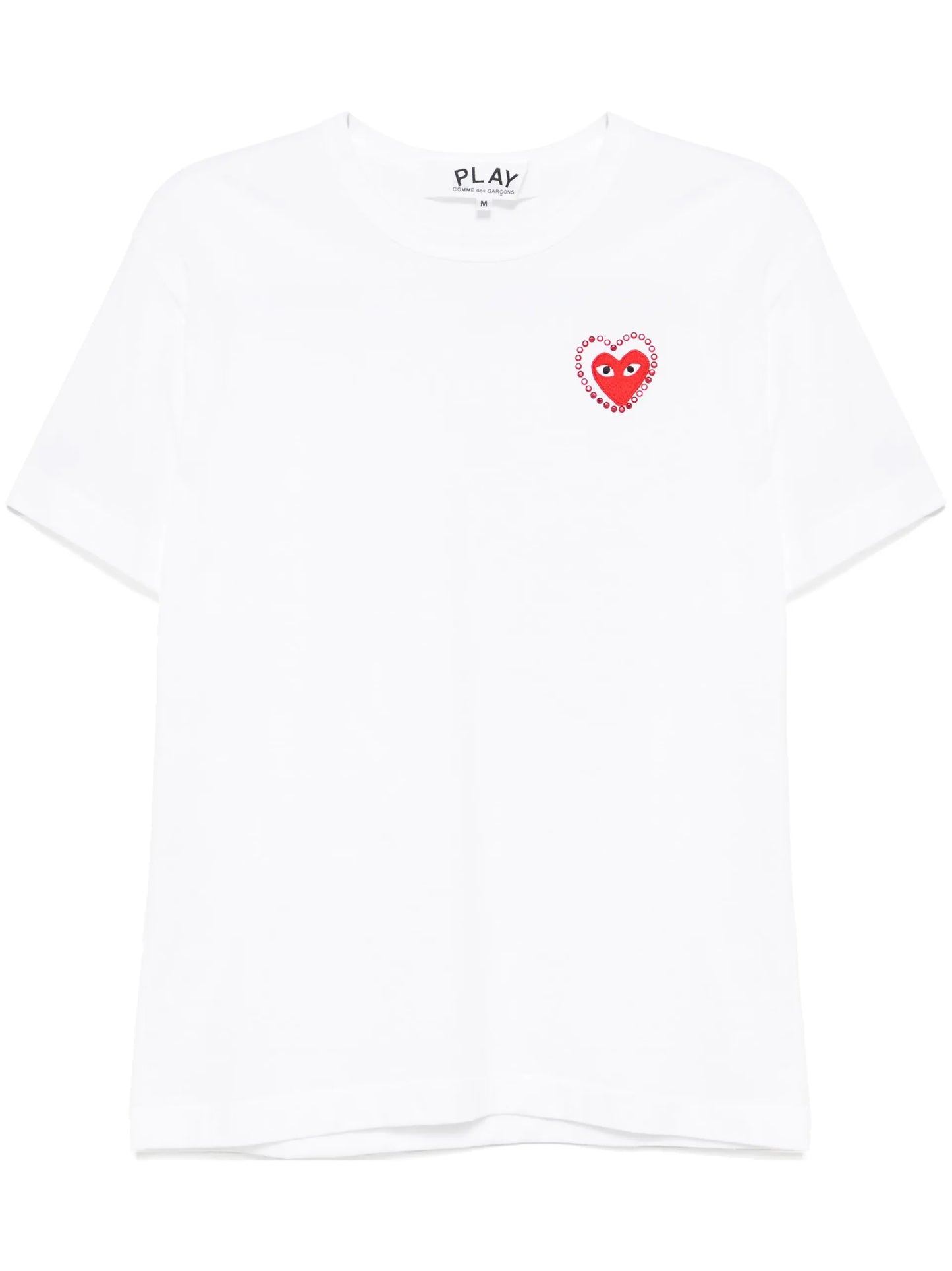 Comme Des Garçons Play Logo Patch T-shirt AXT802051 Vue 1