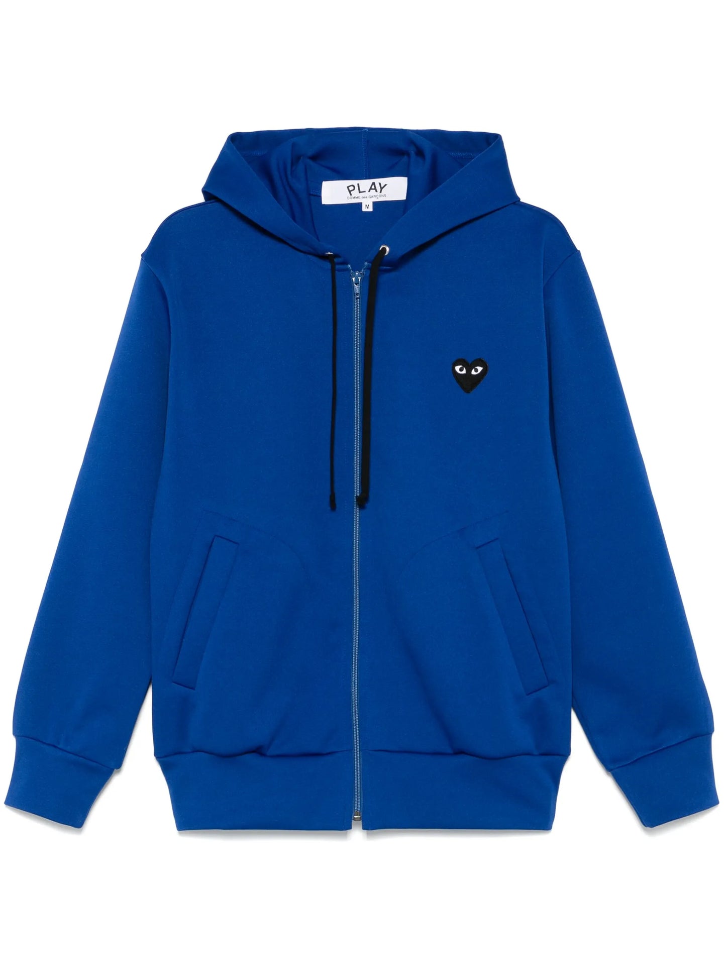 Comme Des Garçons Play Heart-emblem Zip-up Hoodie AXT254 Vue 1