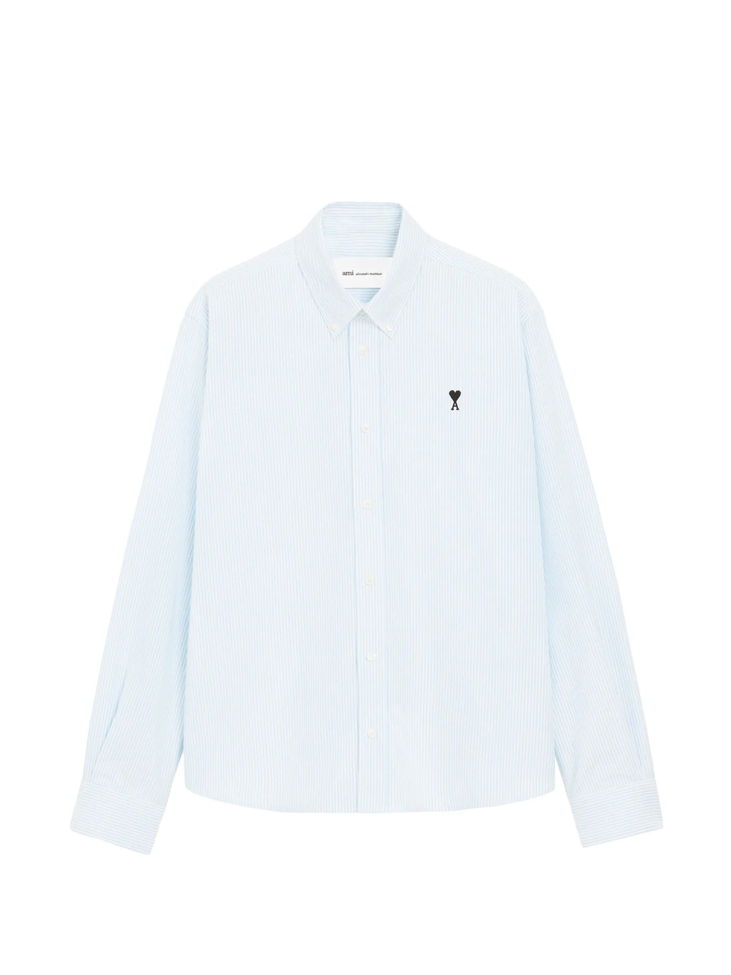 AMI Paris Ami De Coeur Cotton Buttoned Shirt E26HSH763CO0087 Vue 1