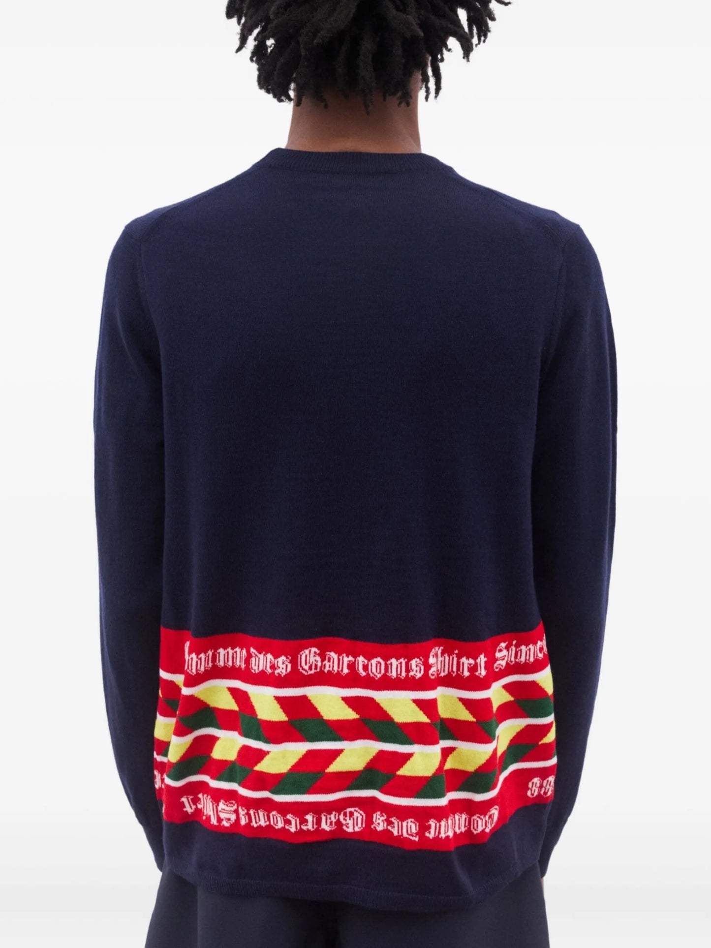 Comme Des Garçons Shirt Patterned Sweater - vue 4 - Comme Des Garçons Shirt