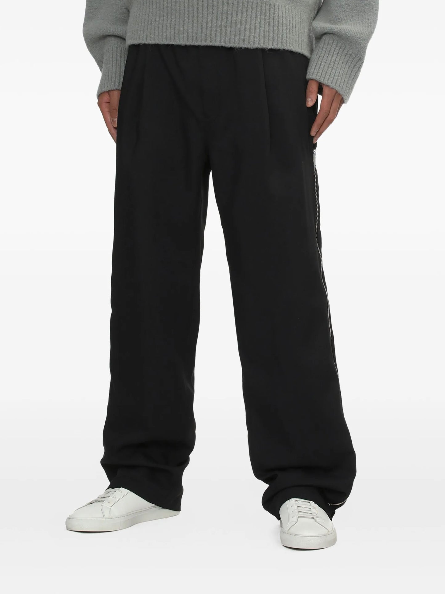 Undercover Pleated Zip-detail Trousers UP2E4504 Vue 3