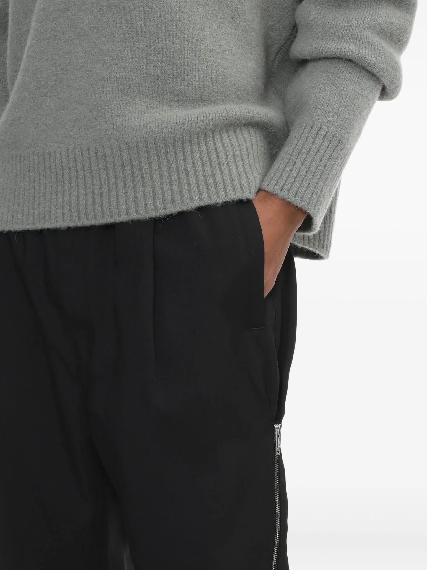 Undercover Pleated Zip-detail Trousers UP2E4504 Vue 5