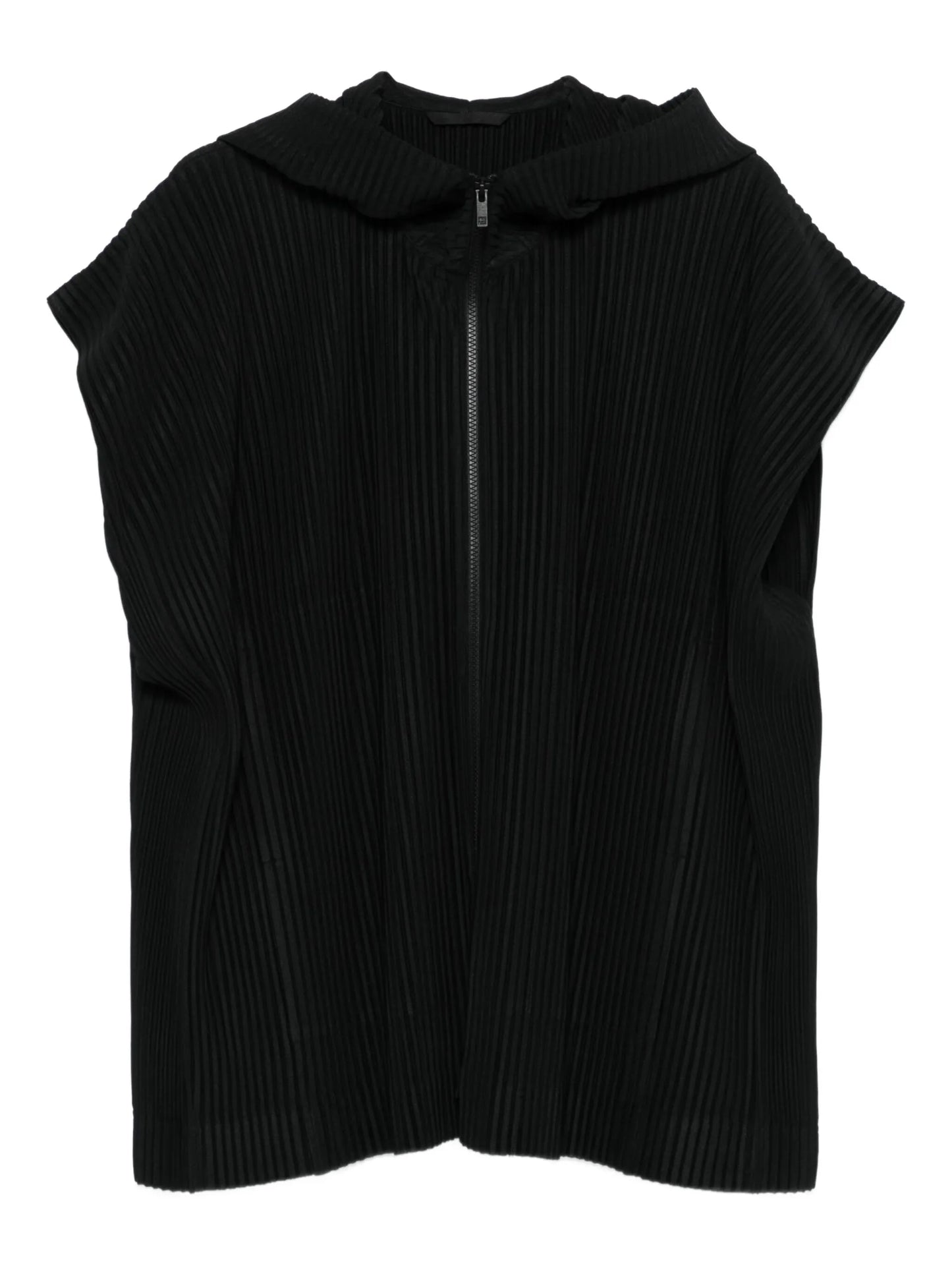 Homme Plissé Issey Miyake Hooded Pleated Gilet - Homme Plissé Issey Miyake | Le Block Lyon