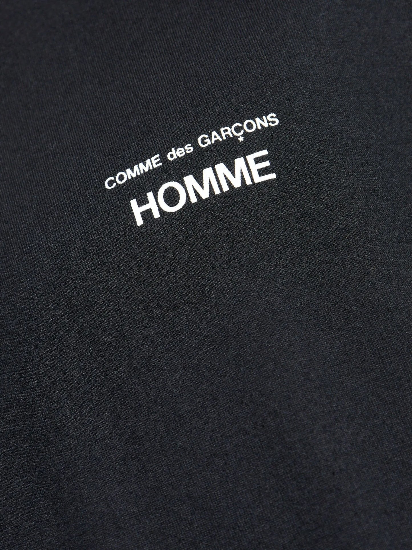 Comme Des Garçons Homme Logo-print Cotton T-shirt - vue 5 - Comme des Garçons Homme