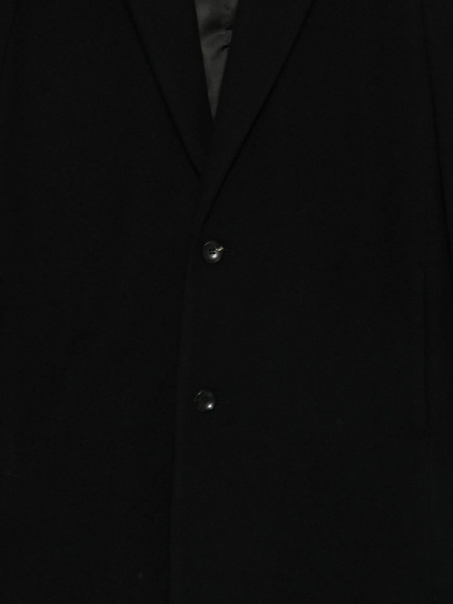 Attachment Single-breasted Coat - detail - Attachment