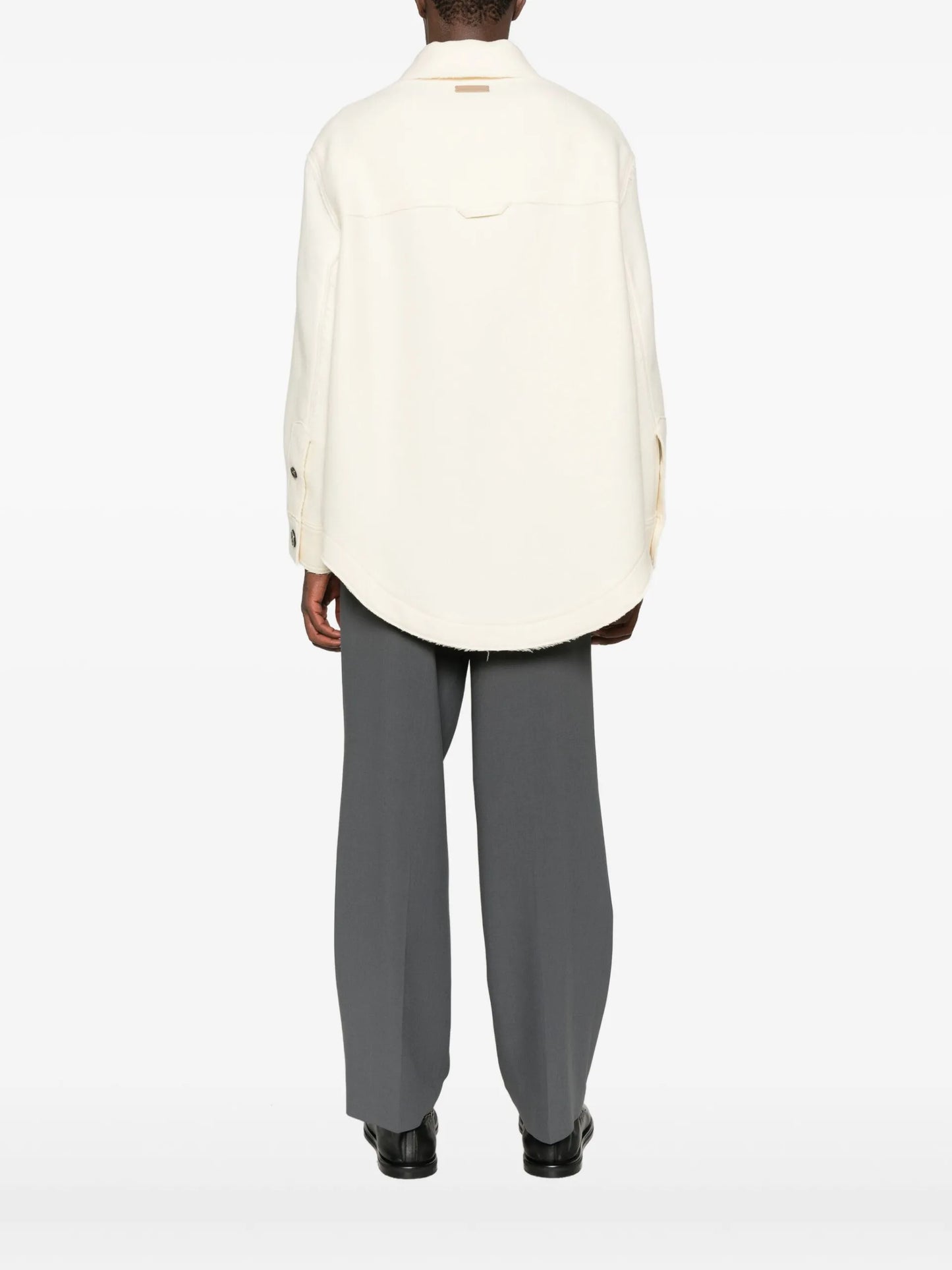 AMI Paris Point-collar Shirt Jacket - vue 4 - AMI Paris