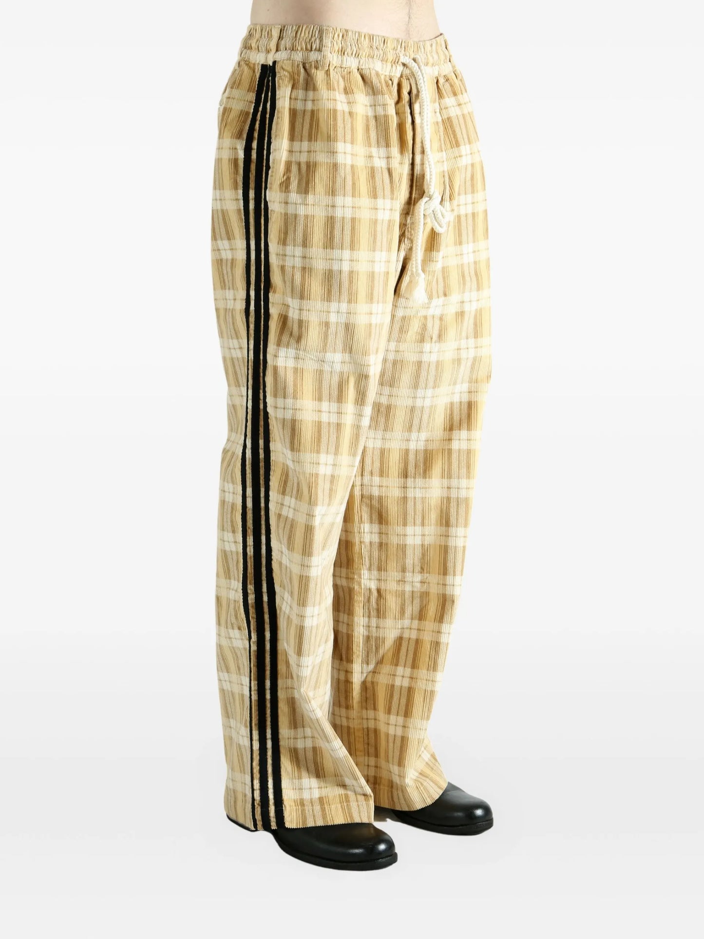 Adidas Plaid-pattern Trousers KC3140 Vue 3
