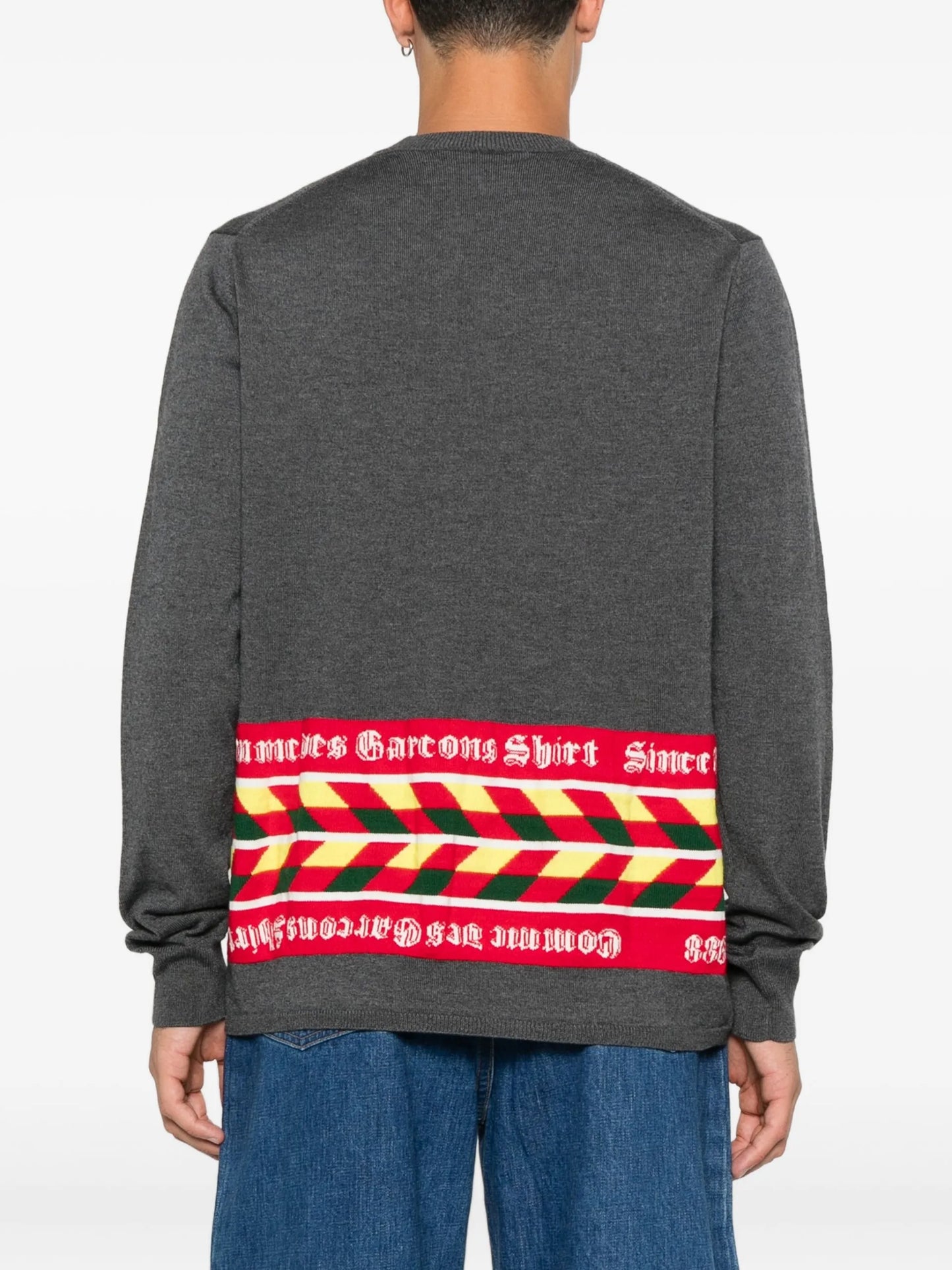 Comme Des Garçons Shirt Wool-blend Jumper - vue 4 - Comme Des Garçons Shirt