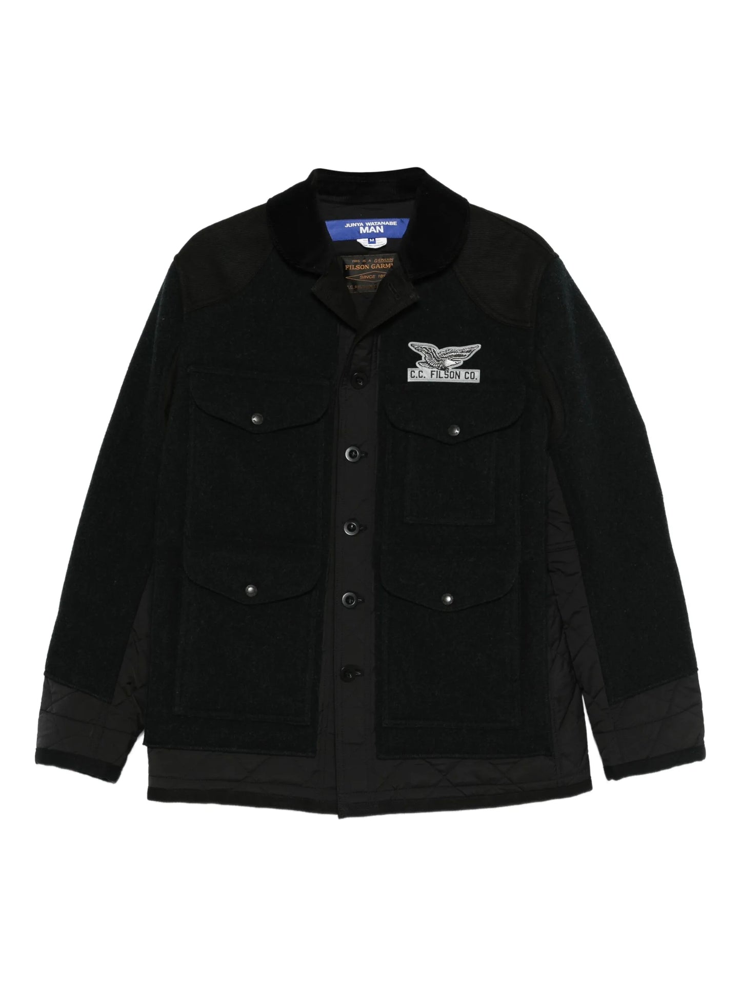 Junya Watanabe MAN X Filson Buttoned Patch-detail Jacket - Junya Watanabe MAN | Le Block Lyon