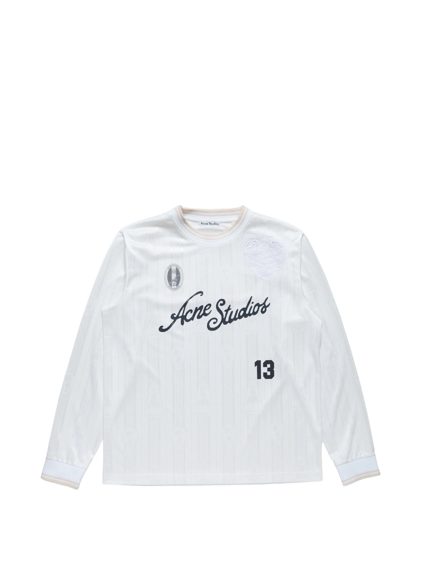 Acne Studios Long-sleeve Print T-shirt BL0437 Vue 1