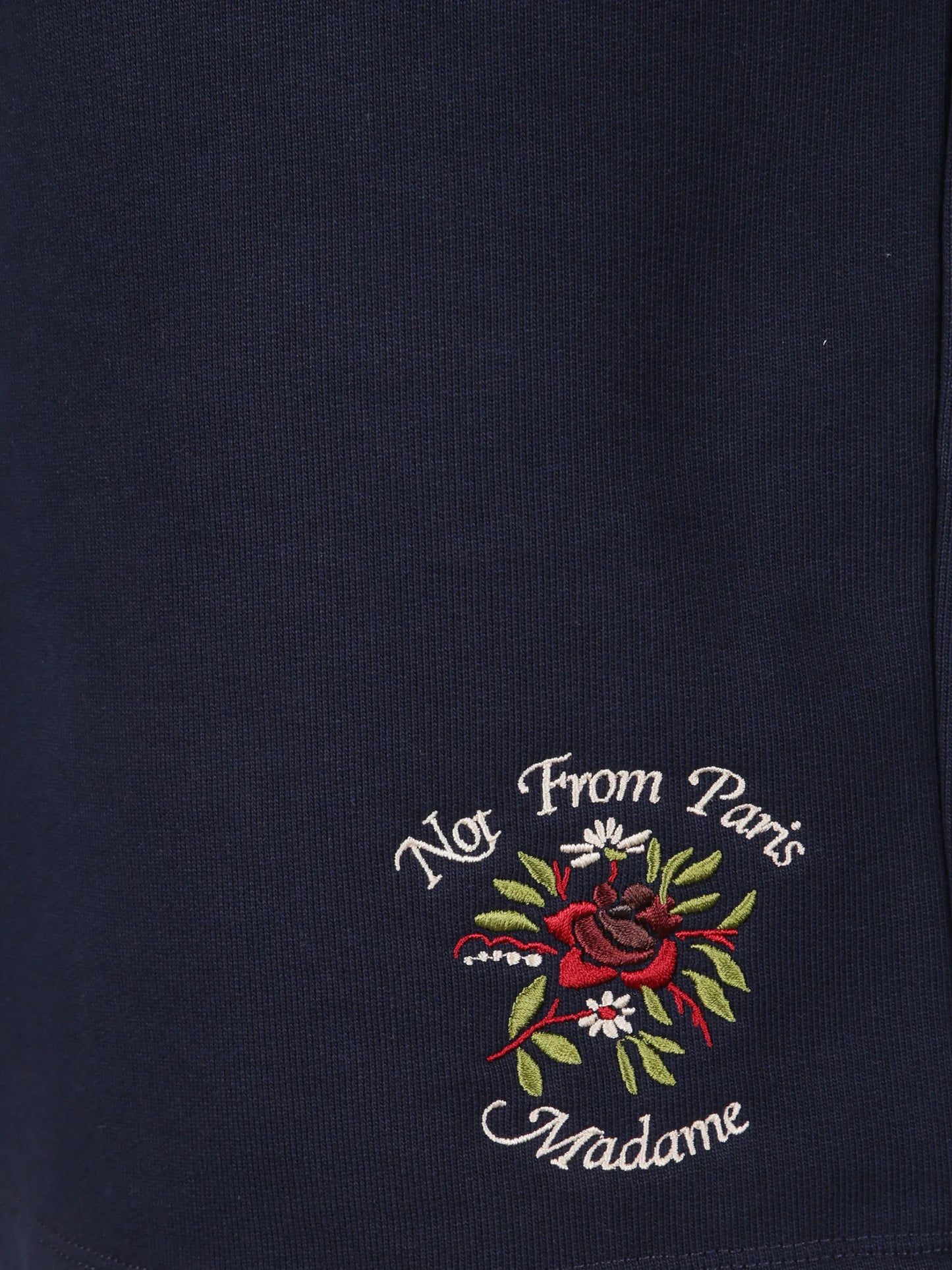 Drôle De Monsieur Embroidered-logo Track Shorts JBS180CO127NY Vue 3