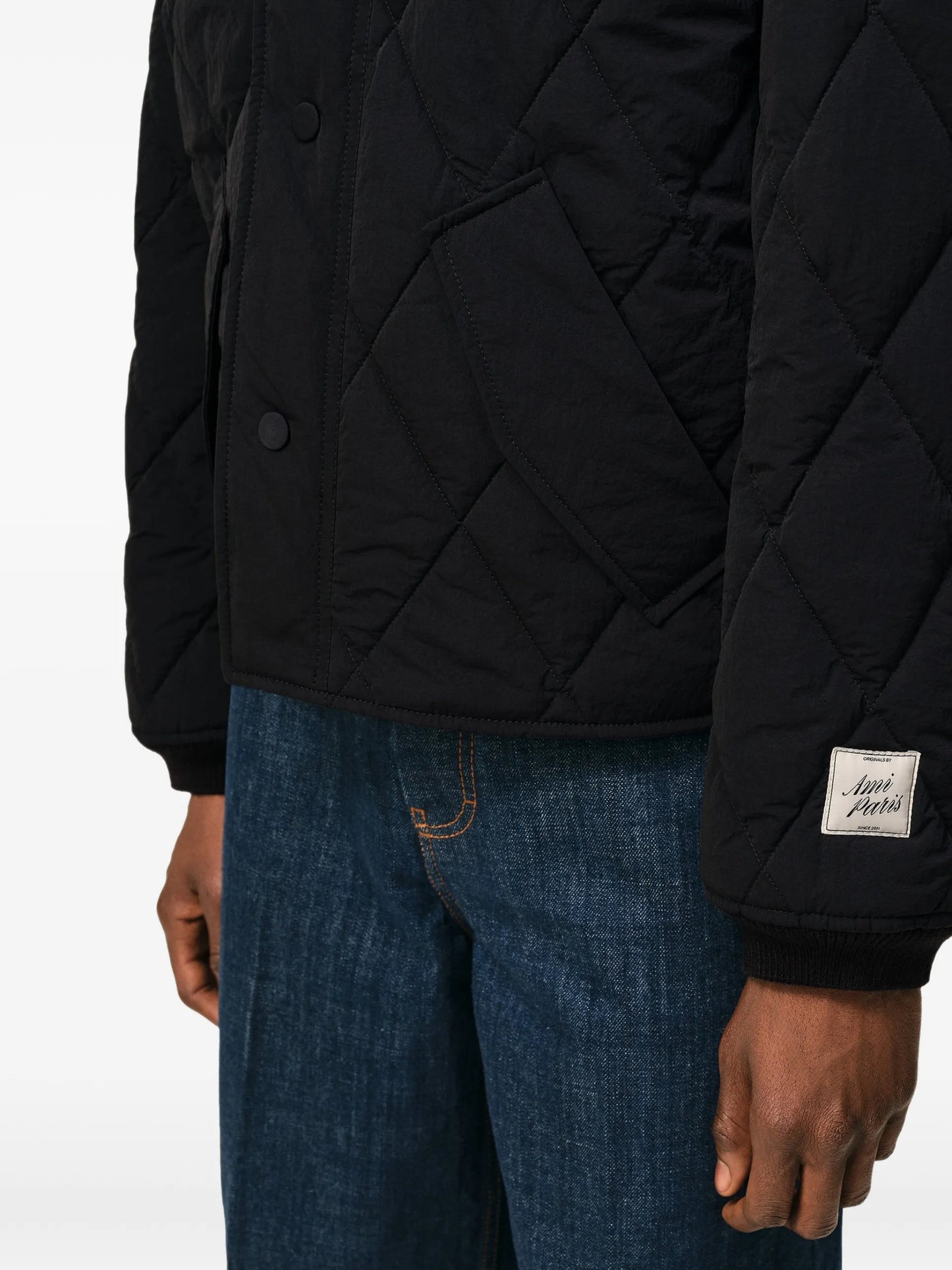 AMI Paris Padded Jacket E26UJK886PA0117 Vue 5