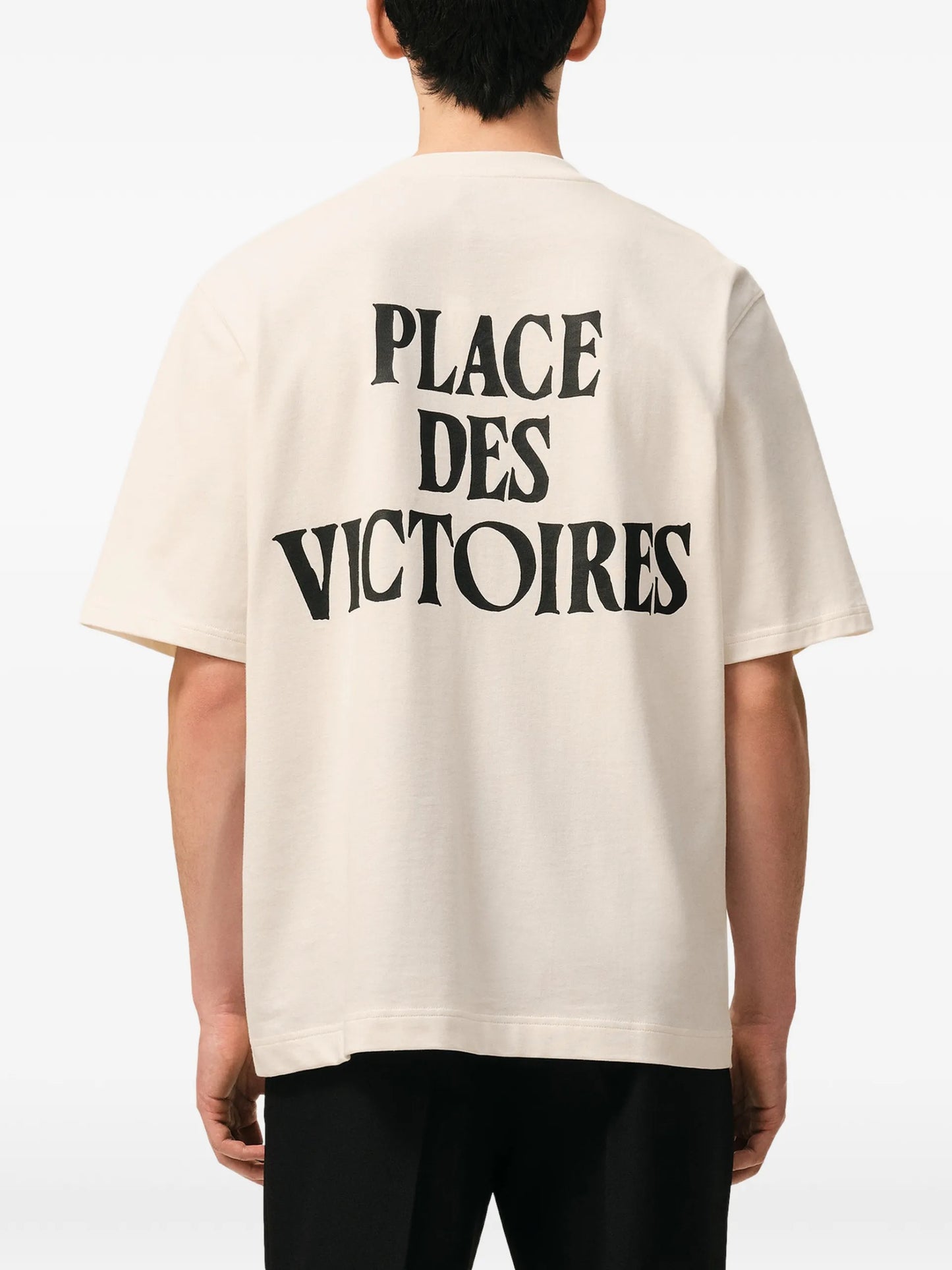 AMI Paris Place Des Victoires Graphic T-shirt E26UTS387726 Vue 4
