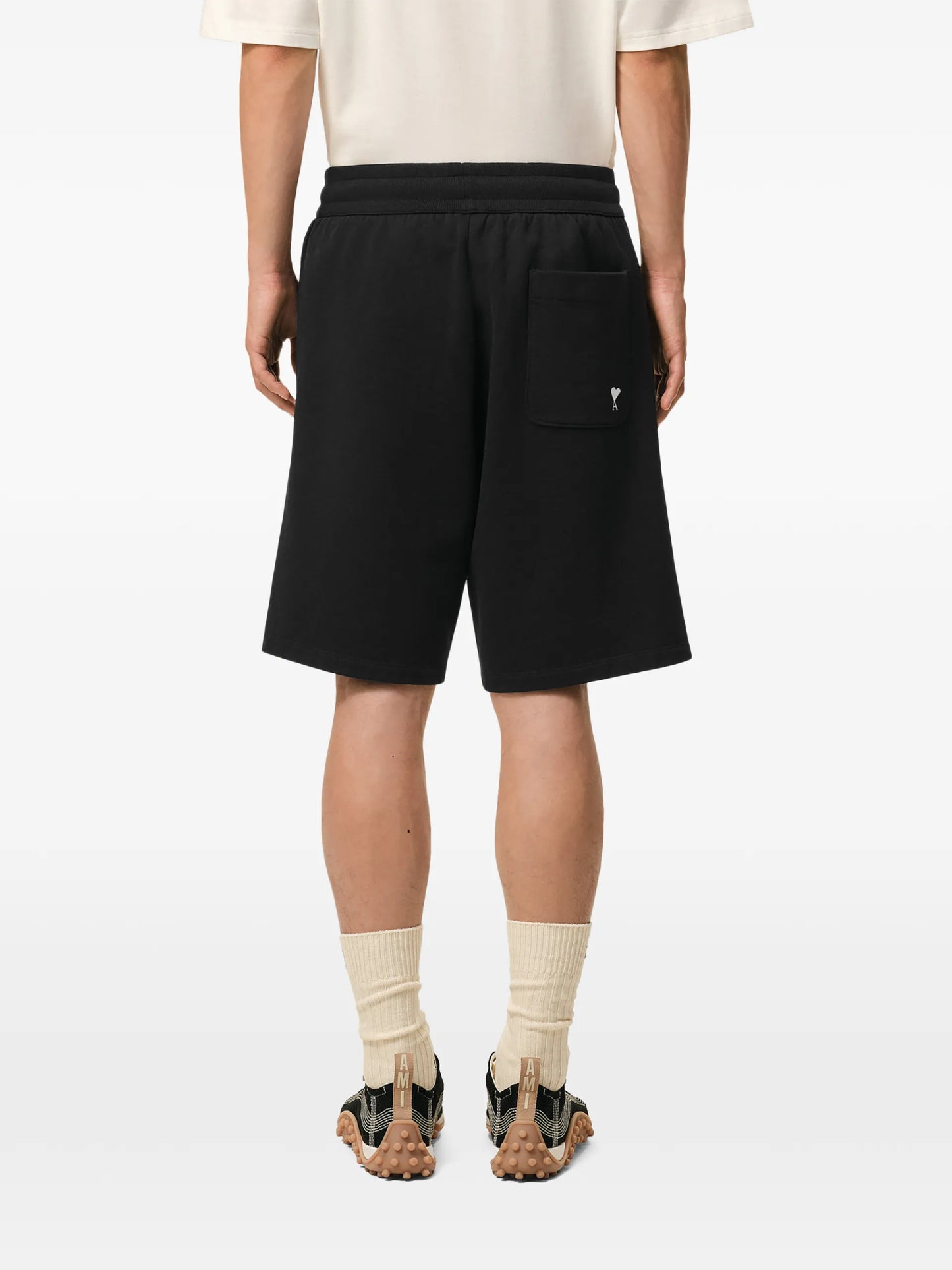AMI Paris Ami De Coeur Track Shorts E26HSO825730 Vue 4