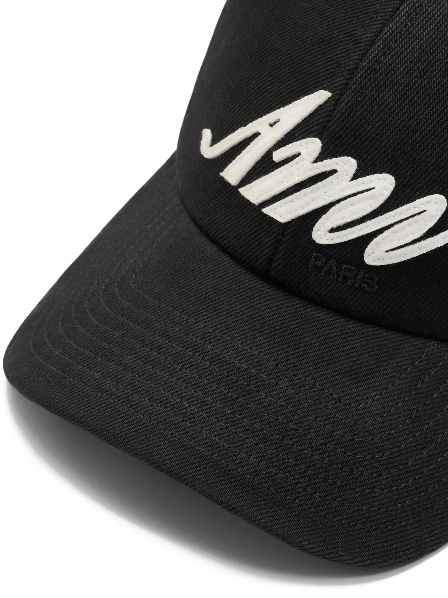 AMI Paris Felt-patch Buckle Baseball Cap UCP276AW0028 Vue 3