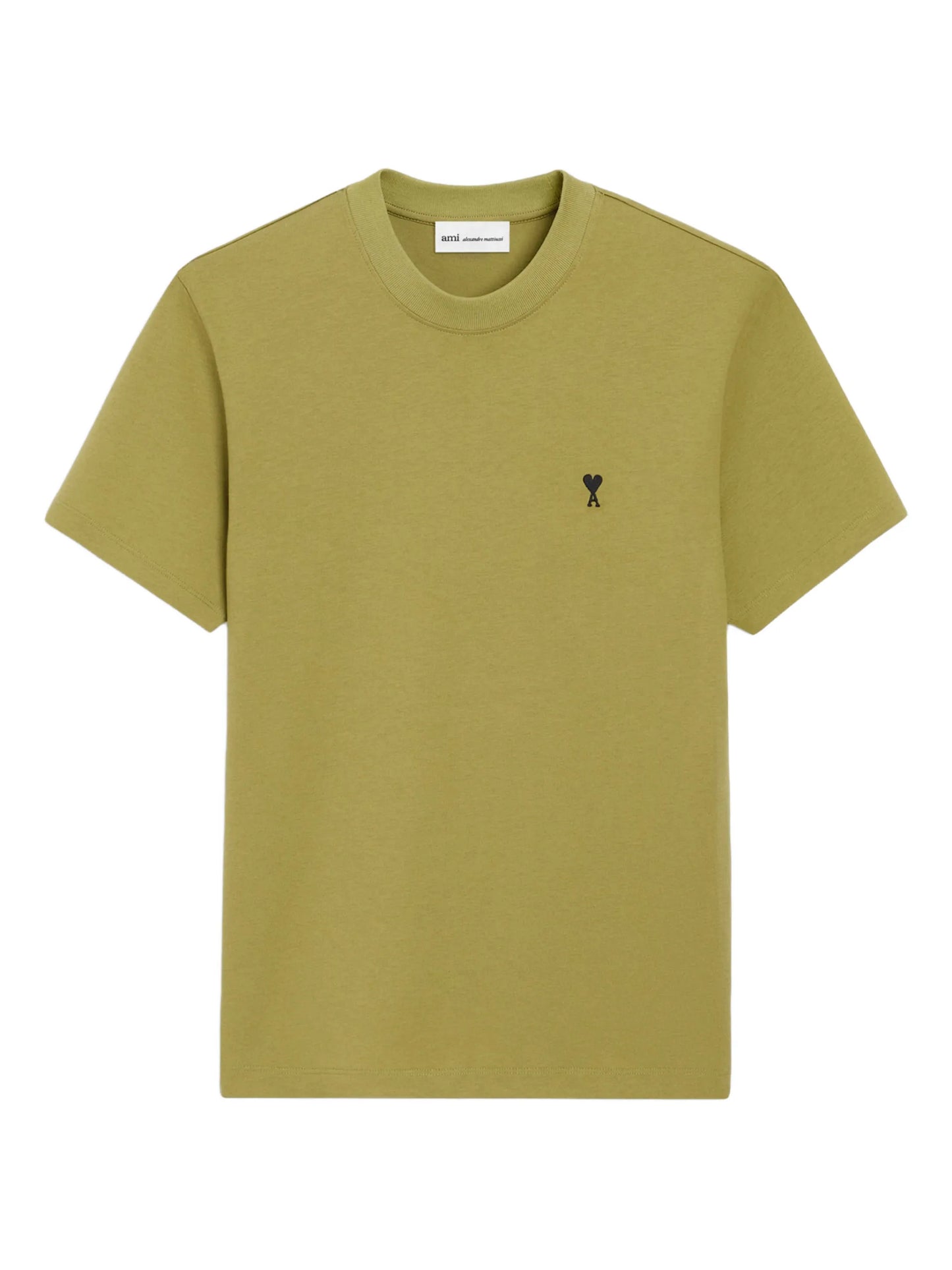 AMI Paris Ami De Coeur Embroidery T-shirt E26HTS346724 Vue 1