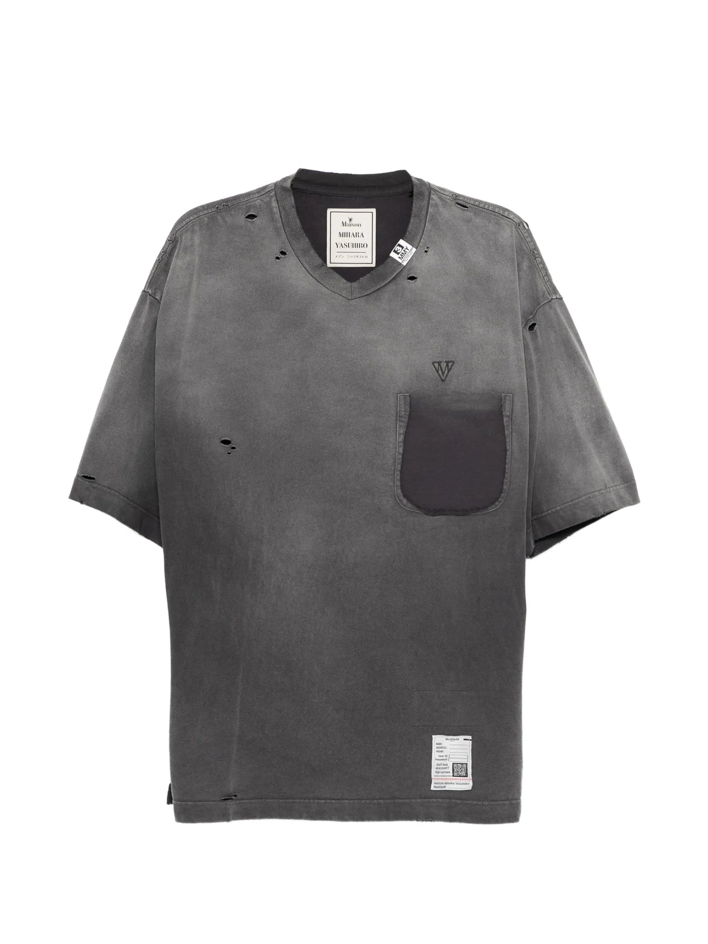 Maison MIHARA YASUHIRO Faded T-shirt J16TS802 Vue 1