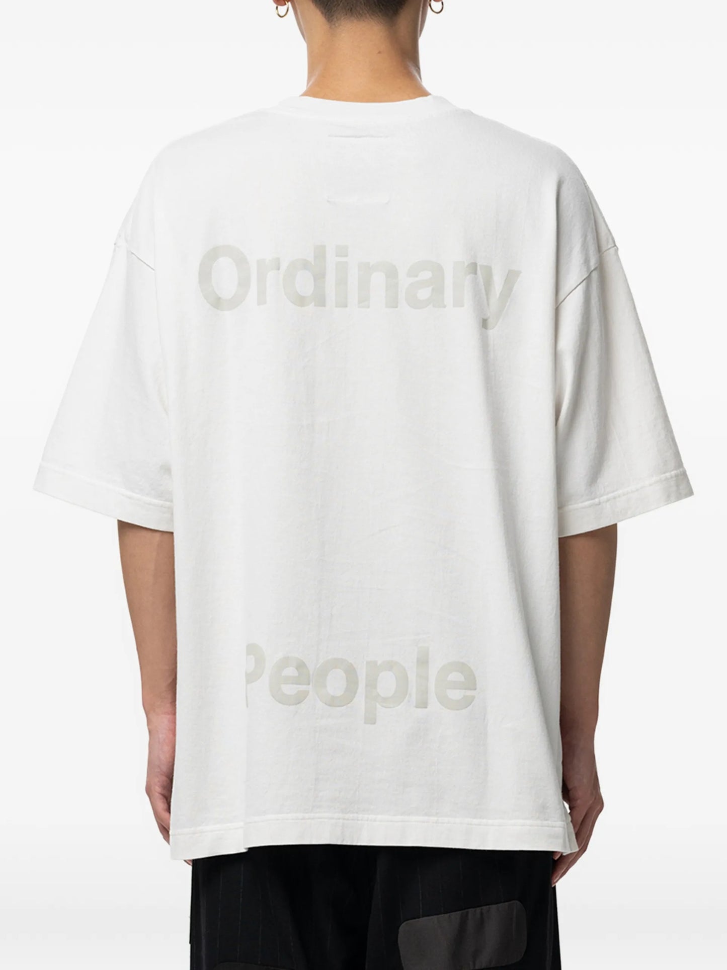 Maison MIHARA YASUHIRO Don't Tag Me Printed T-shirt J16TS842 Vue 4