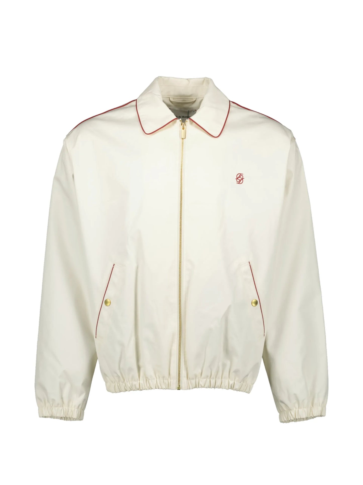 Drôle De Monsieur Embroidered Bomber Jacket JT260CO244OW Vue 1