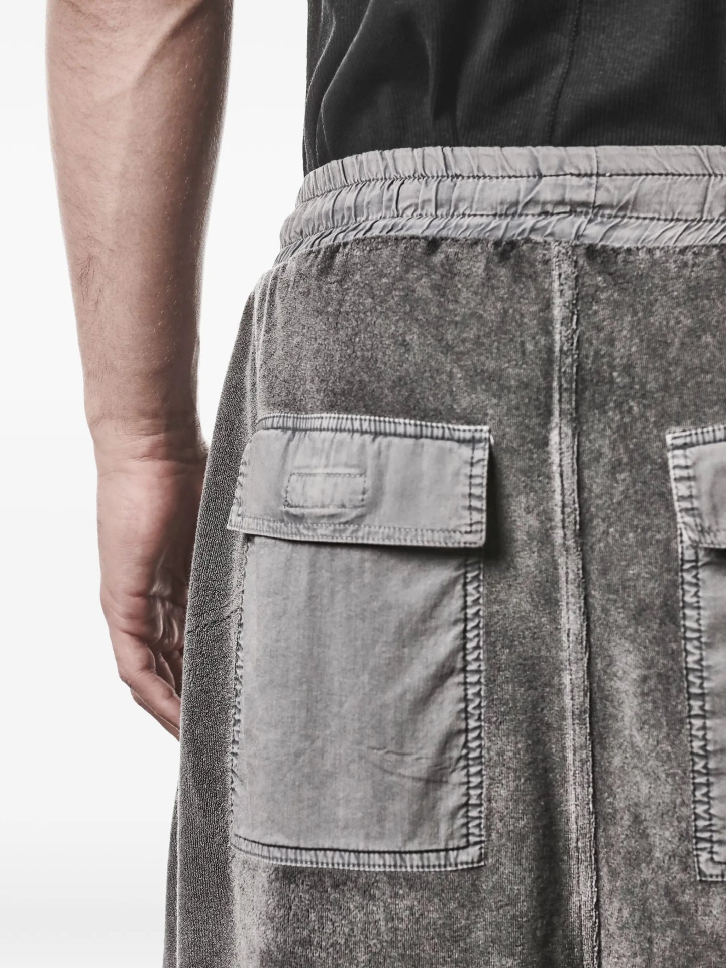 Thom Krom Cargo Drawstring Shorts MST517 Vue 7