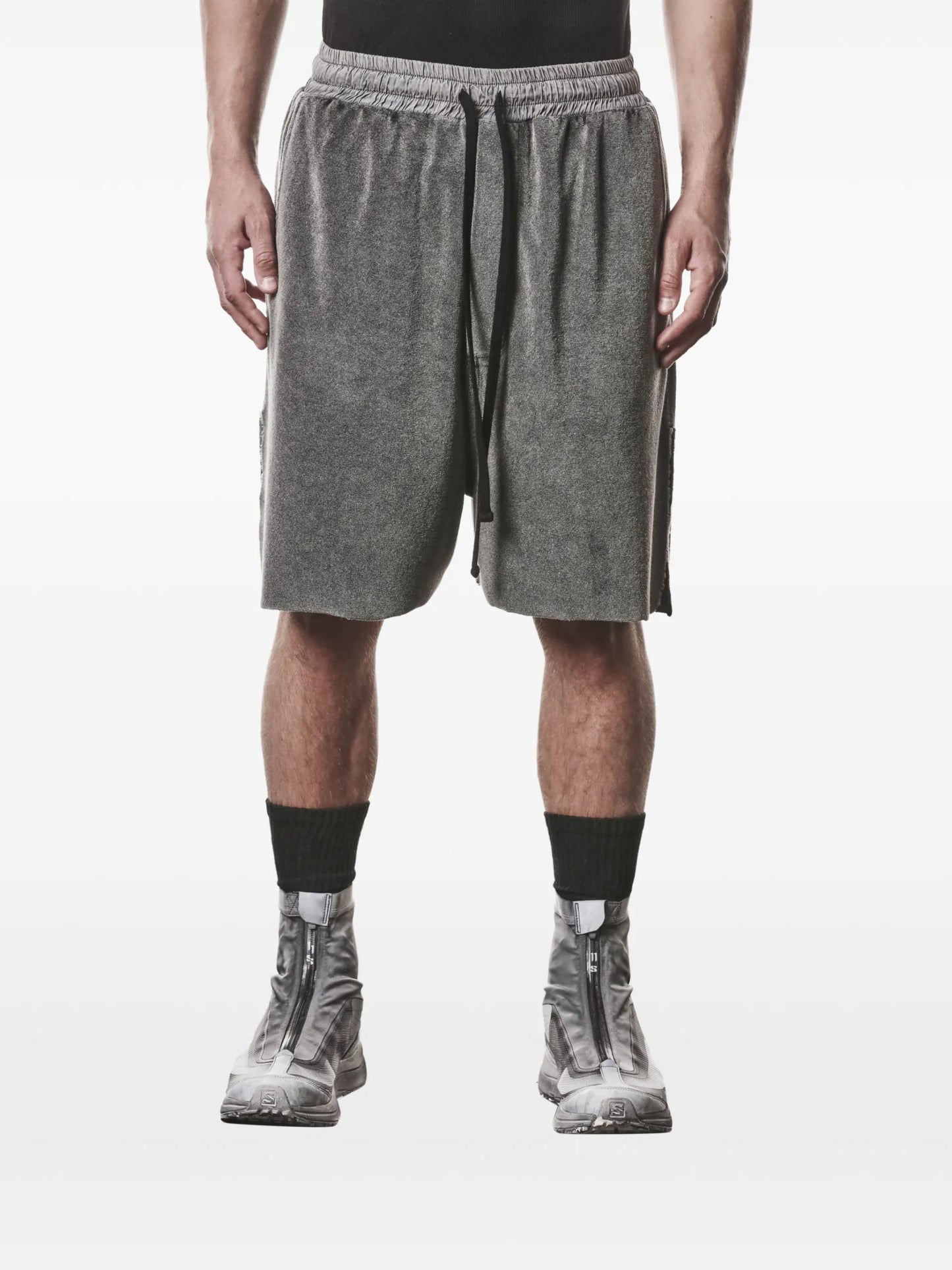 Thom Krom Cargo Drawstring Shorts MST517 Vue 1