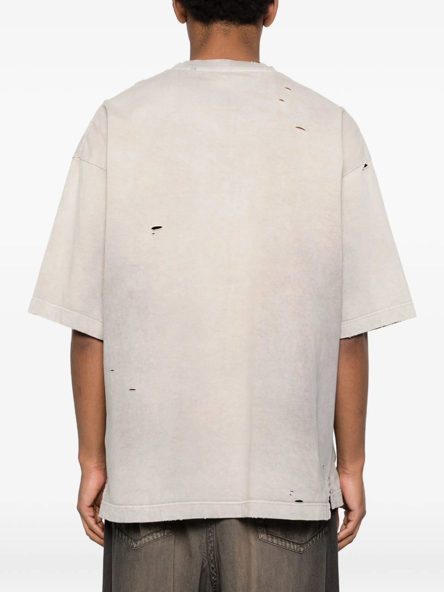 Maison MIHARA YASUHIRO V-neck Short-sleeve T-shirt J16TS802BG Vue 4