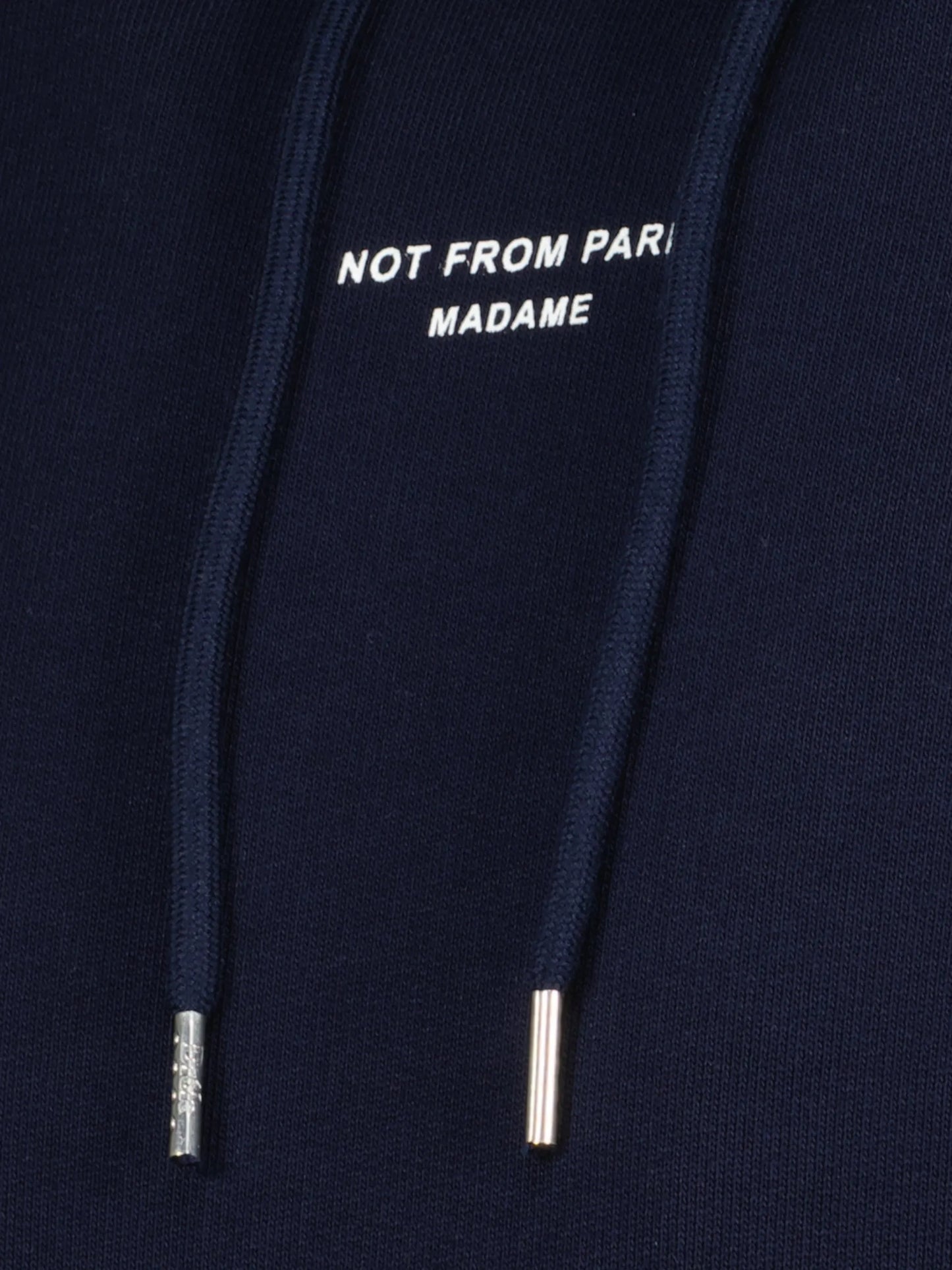 Drôle De Monsieur Slogan-detail Hoodie PERMHO161CO127NY Vue 3