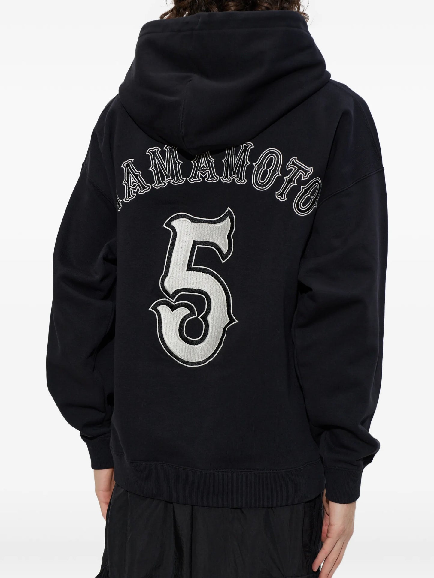 Y-3 GFX Logo-detail Hoodie KQ9305 Vue 7
