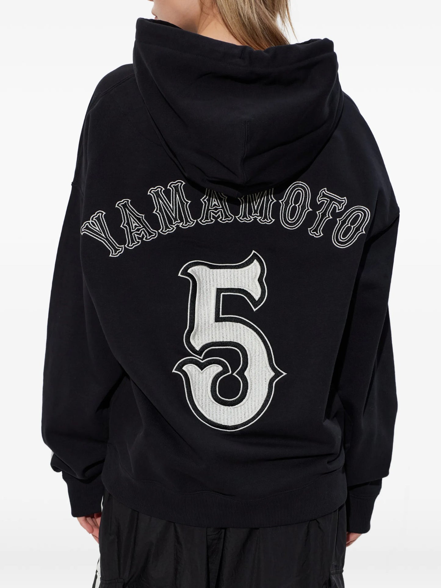 Y-3 GFX Logo-detail Hoodie KQ9305 Vue 5
