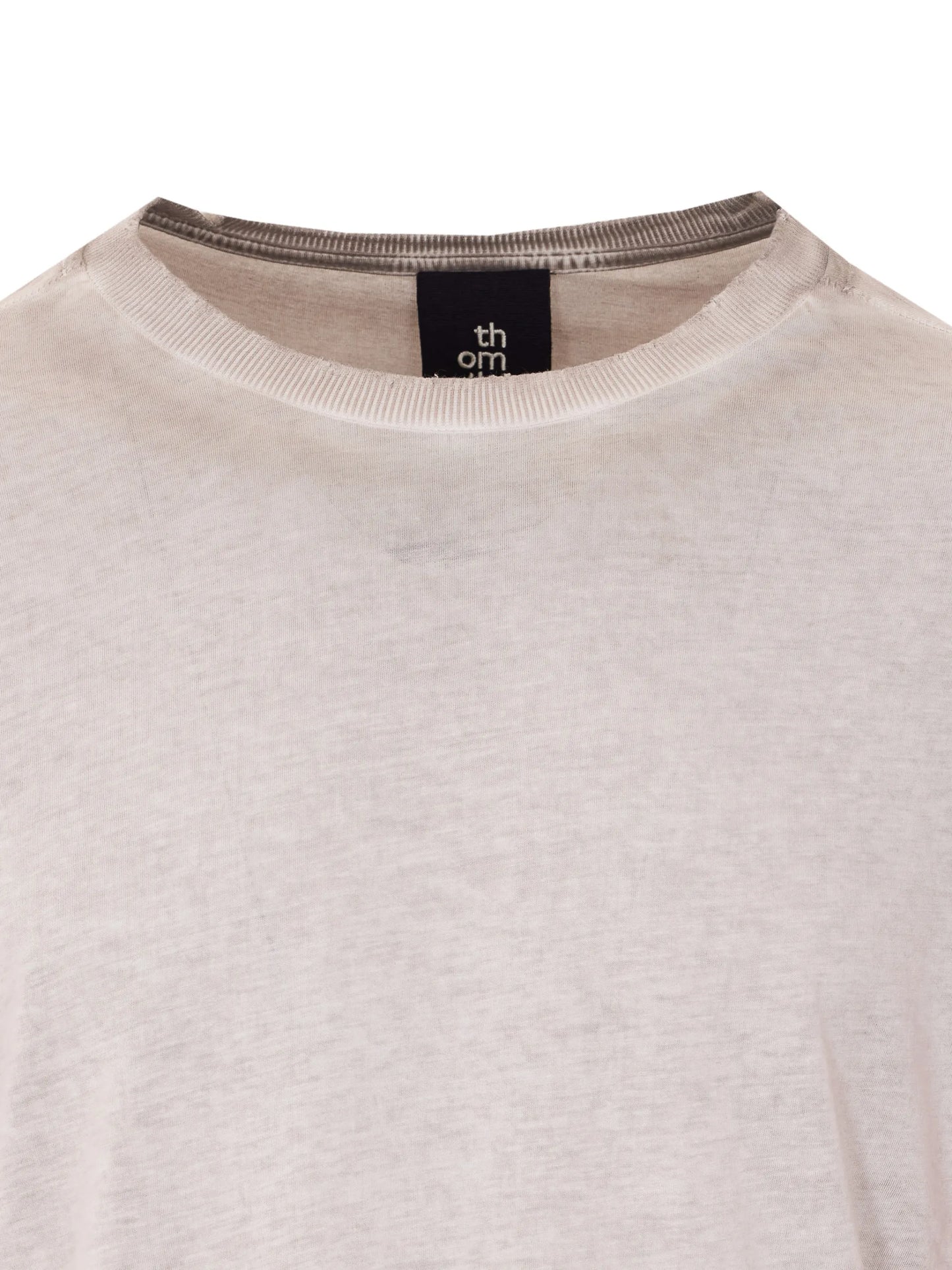 Thom Krom Crewneck Distressed T-shirt - vue 4 - Thom Krom