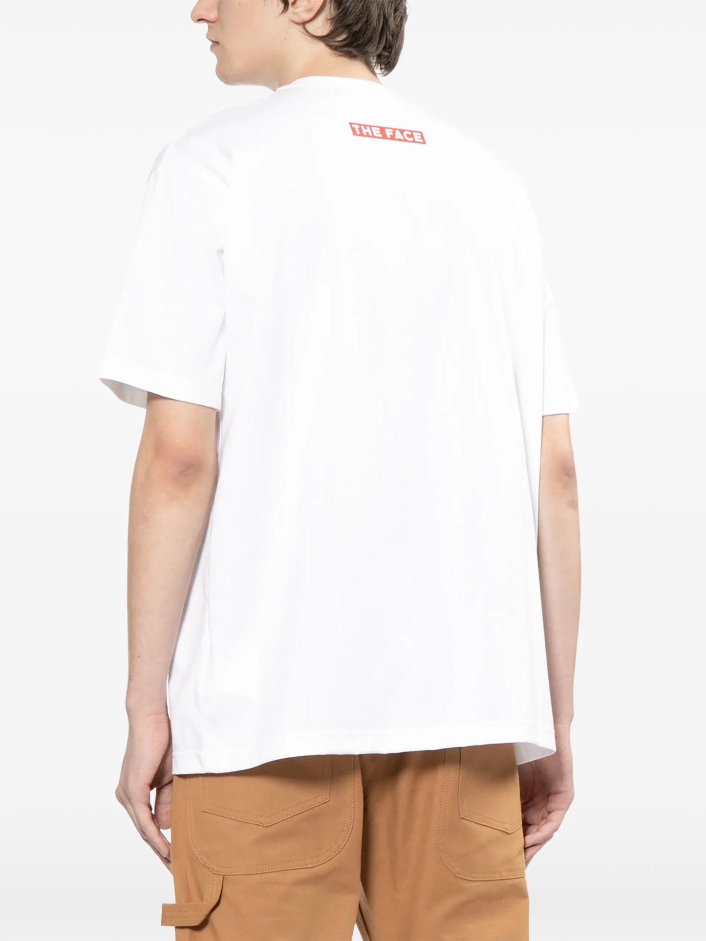 Junya Watanabe MAN Portrait-print T-shirt WQT003051 Vue 4