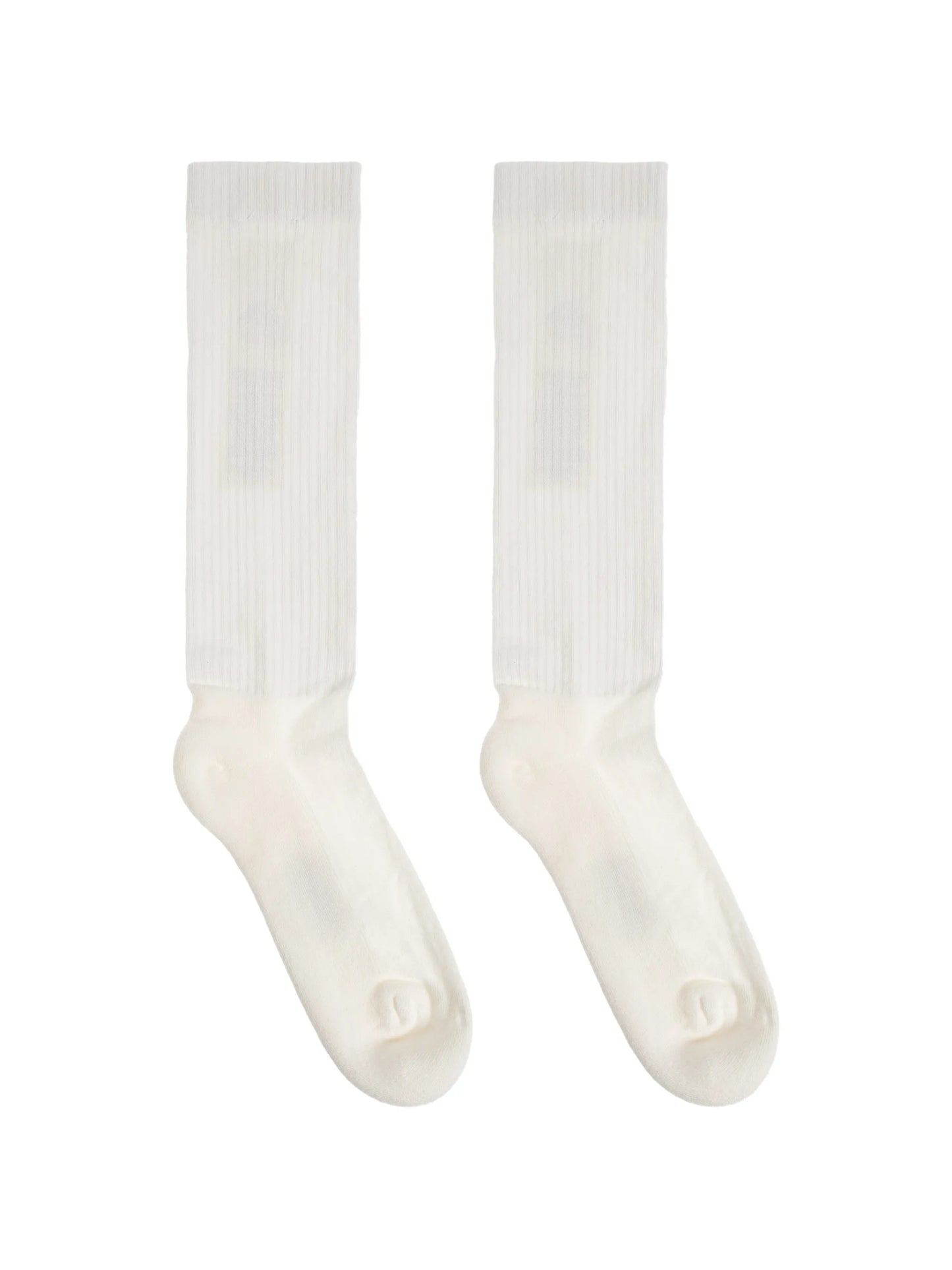 Rick Owens DRKSHDW Ribbed Socks DA01F4469SOCKC Vue 1