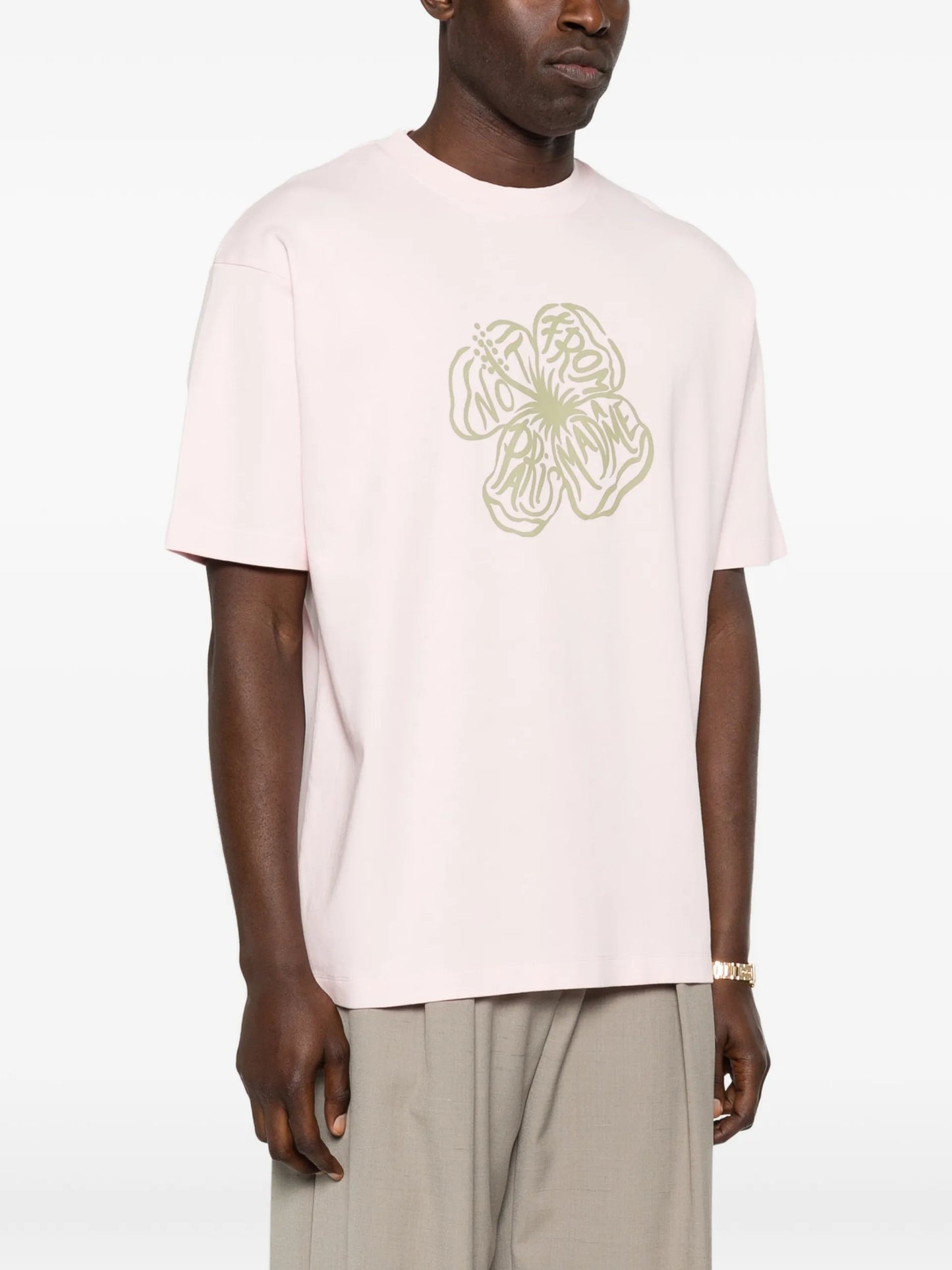 Drôle De Monsieur Floral-print T-shirt JTS292CO002 Vue 3