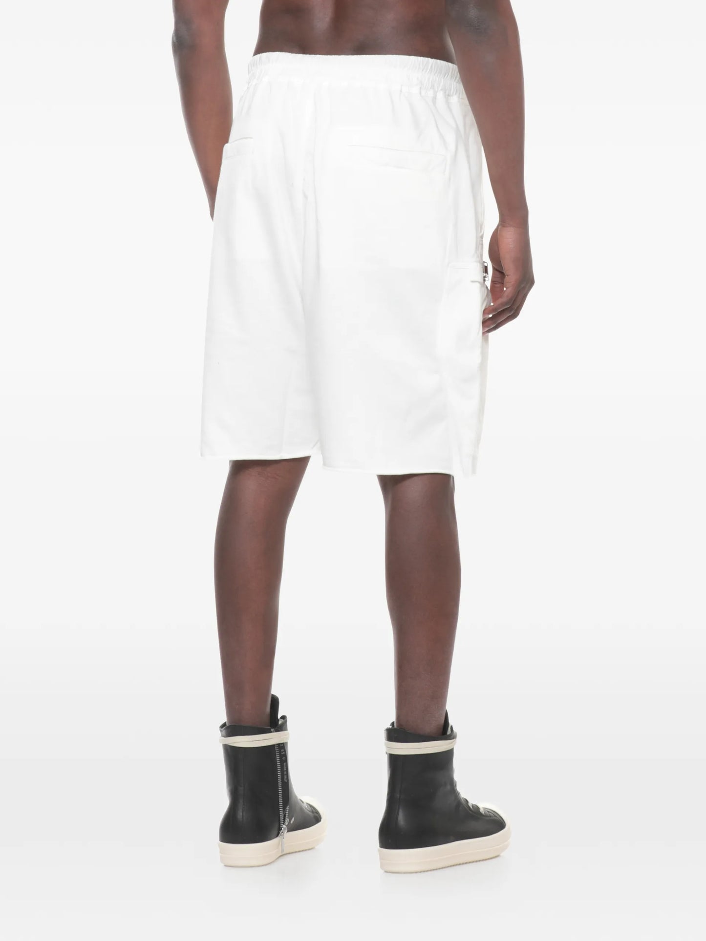Rick Owens DRKSHDW Drawstring Zip Shorts DU01F4389RIG Vue 4