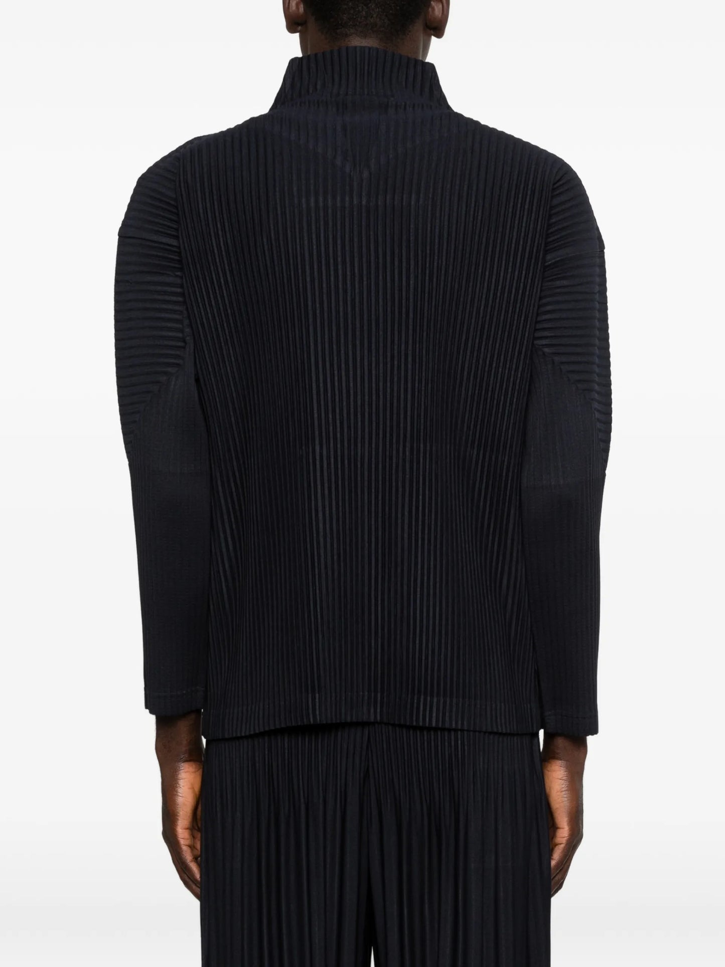 Homme Plissé Issey Miyake Zip-up Sweatshirt HP66JL540 Vue 4