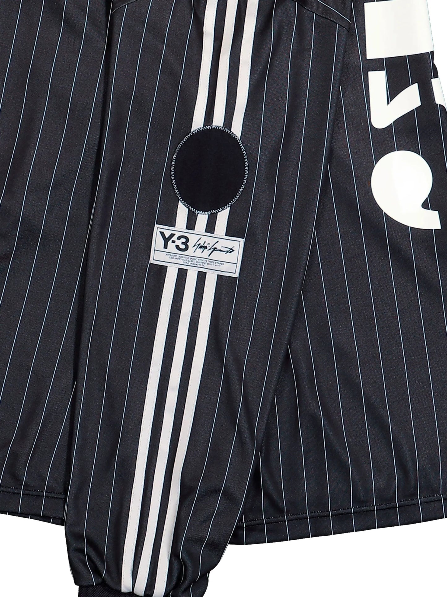 Y-3 Elite 5 Striped Long-sleeve Football Jersey T-shirt KS7574 Vue 4