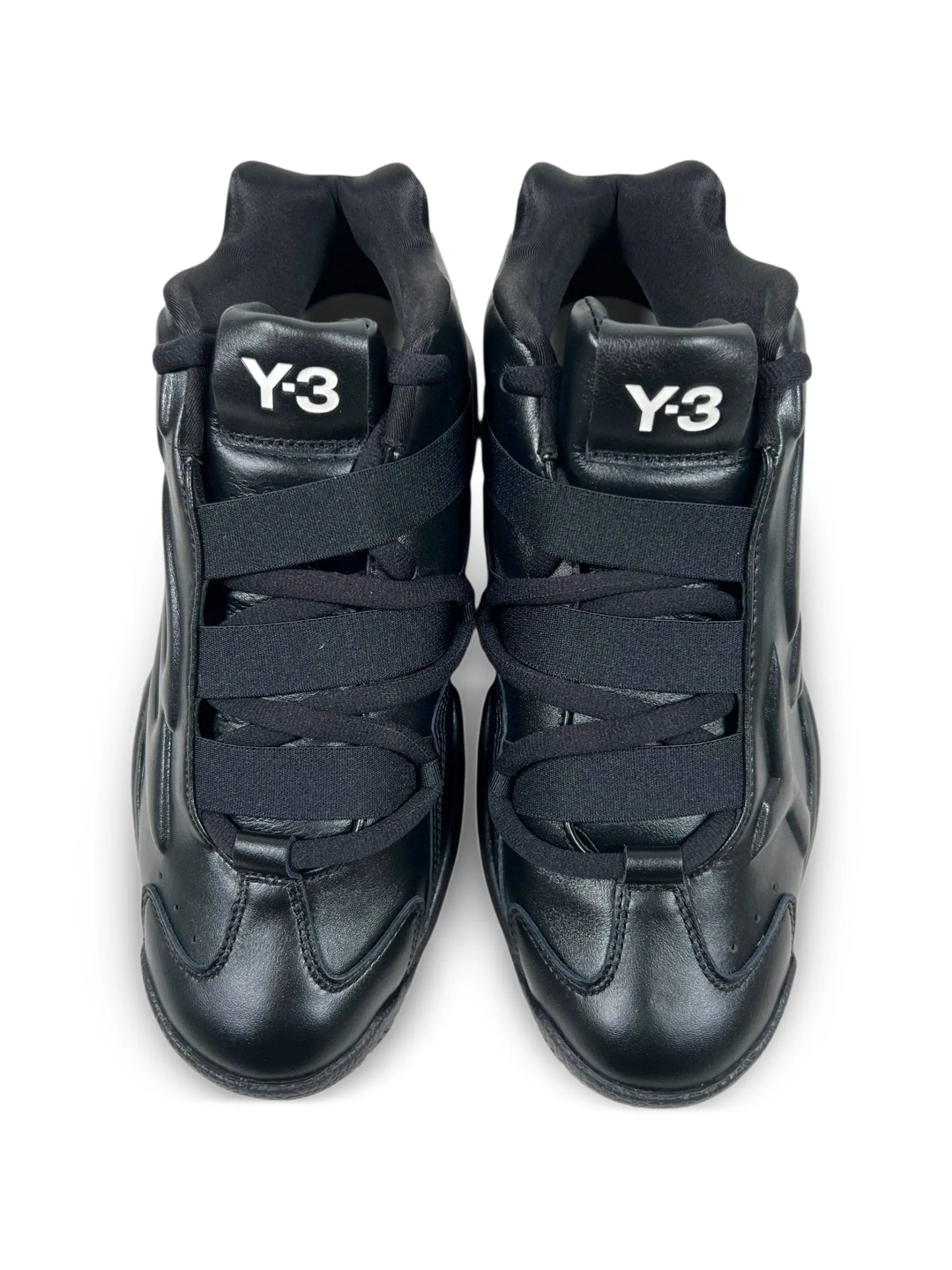 Y-3 Megaball Leather Sneakers KH9944 Vue 2