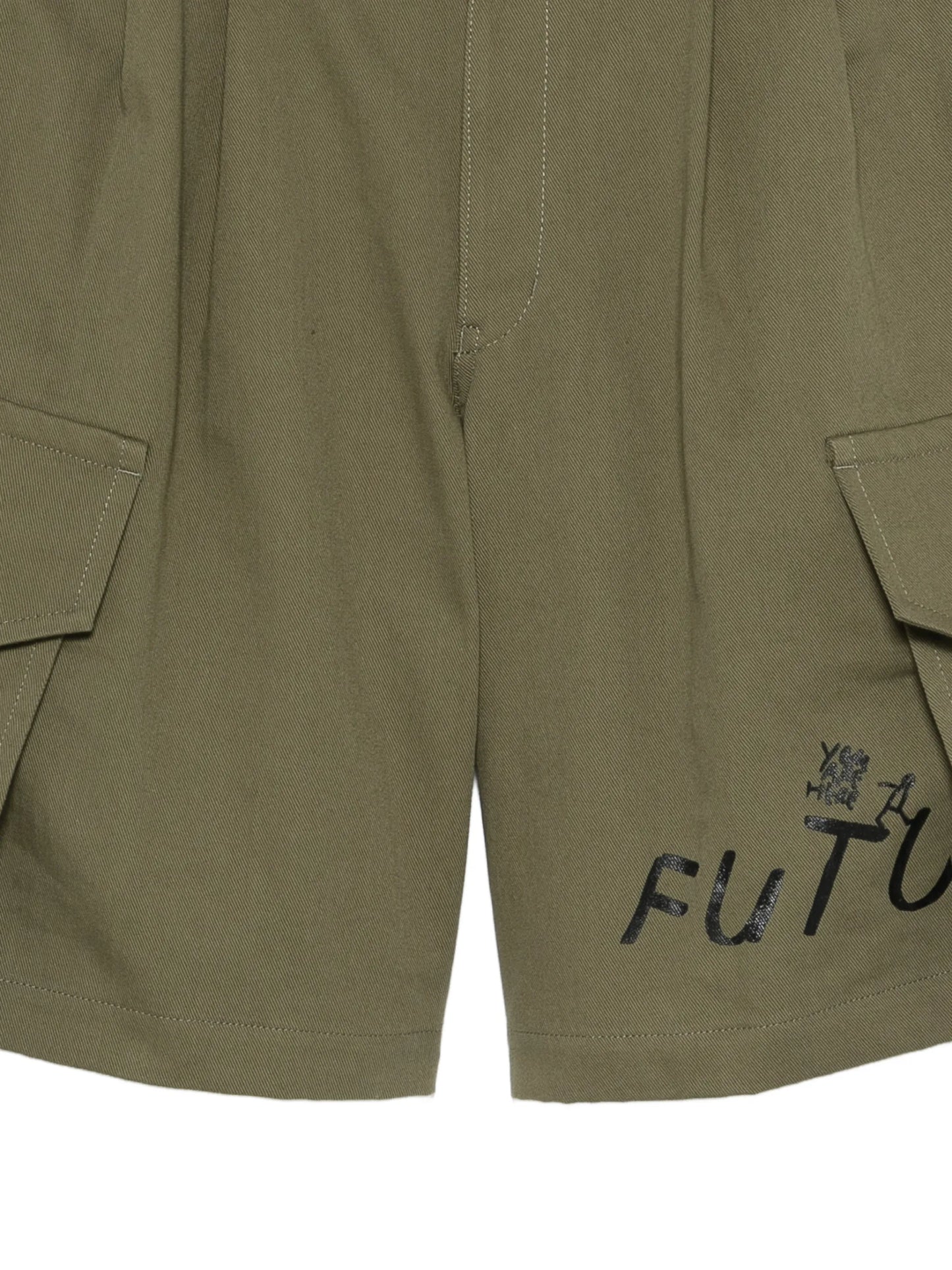 Comme Des Garçons Shirt Cargo Printed Shorts FQP504 Vue 3