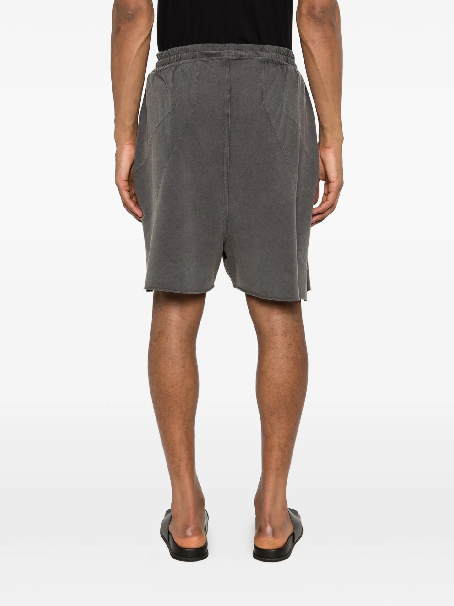 Thom Krom Drawstring Side-slit Shorts MST513 Vue 4