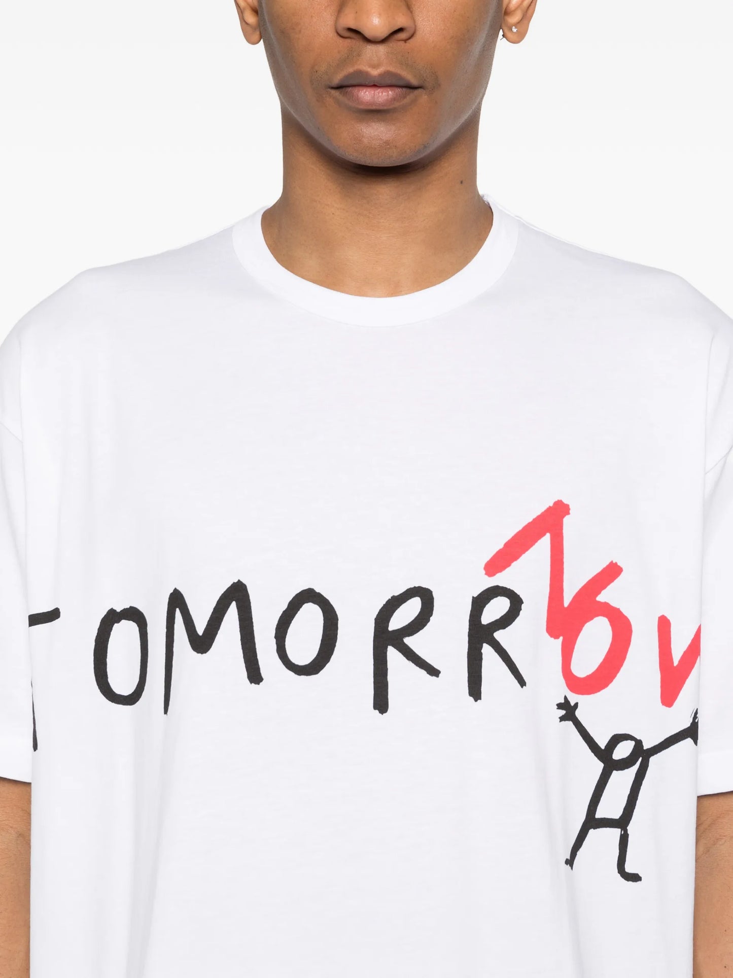 Comme Des Garçons Shirt Graphic-print T-shirt FQT038 Vue 5
