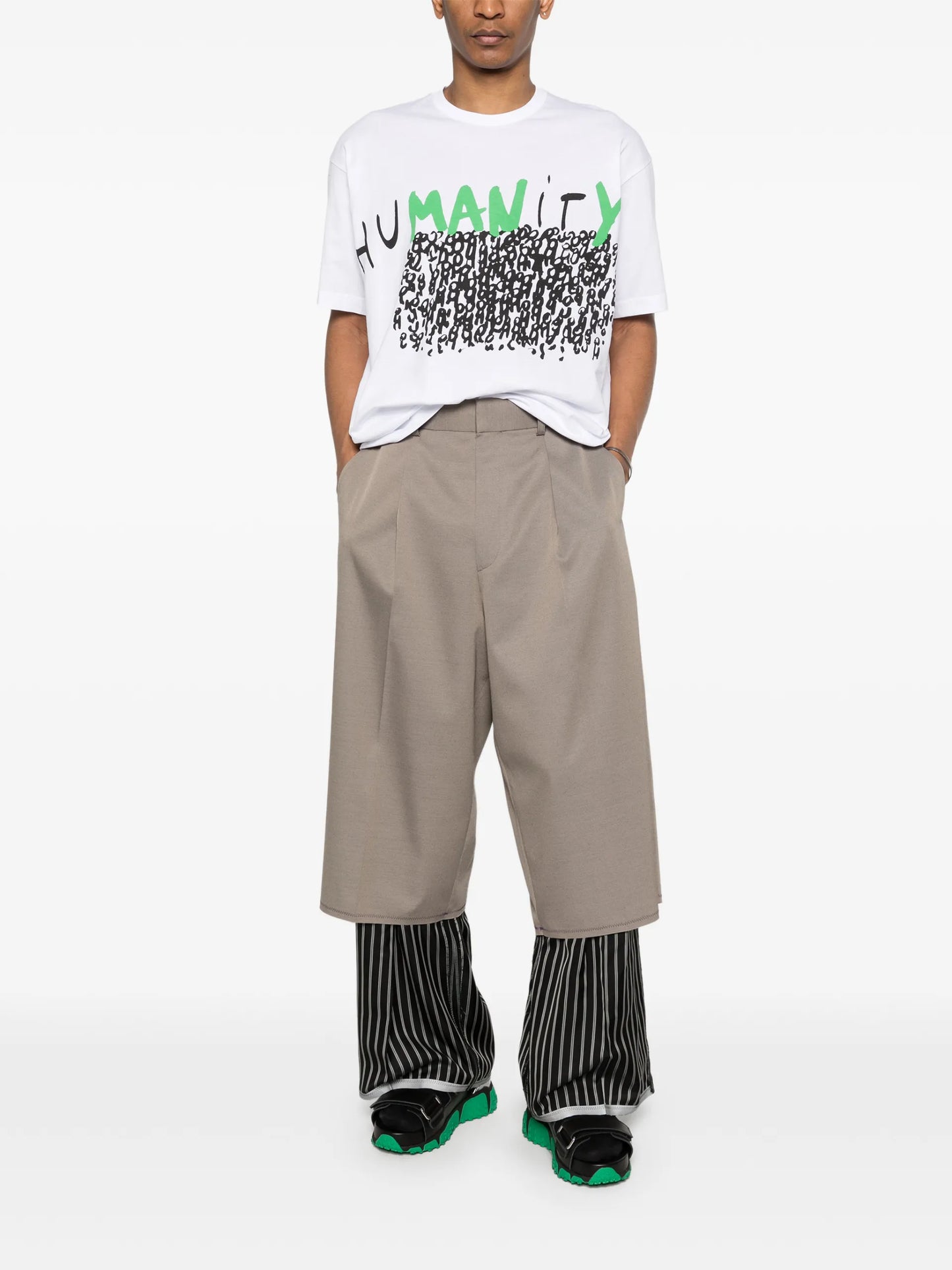 Comme Des Garçons Shirt Graphic-print T-shirt FQT040 Vue 2
