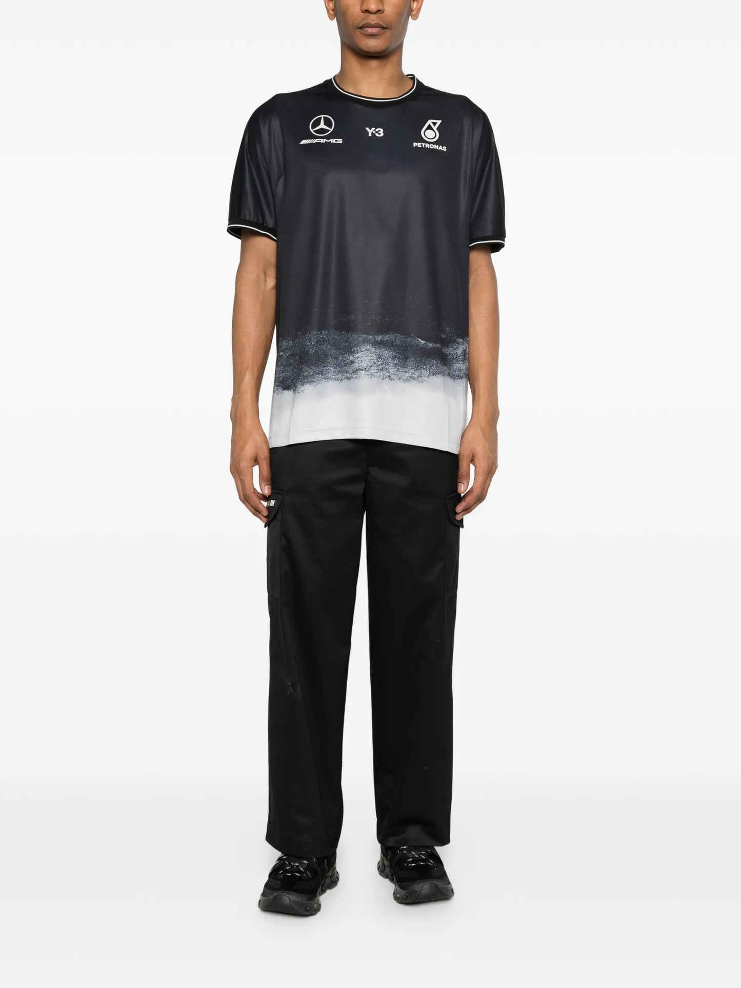 Y-3 X Mercedes-AMG Petronas F1 Short-sleeve T-shirt KR2341 Vue 2